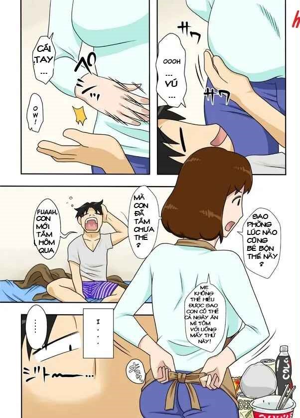 HentaiVN.net - Ảnh 3 - For This Reason, While Naked, I Tried To Ask My Mom - oneshot