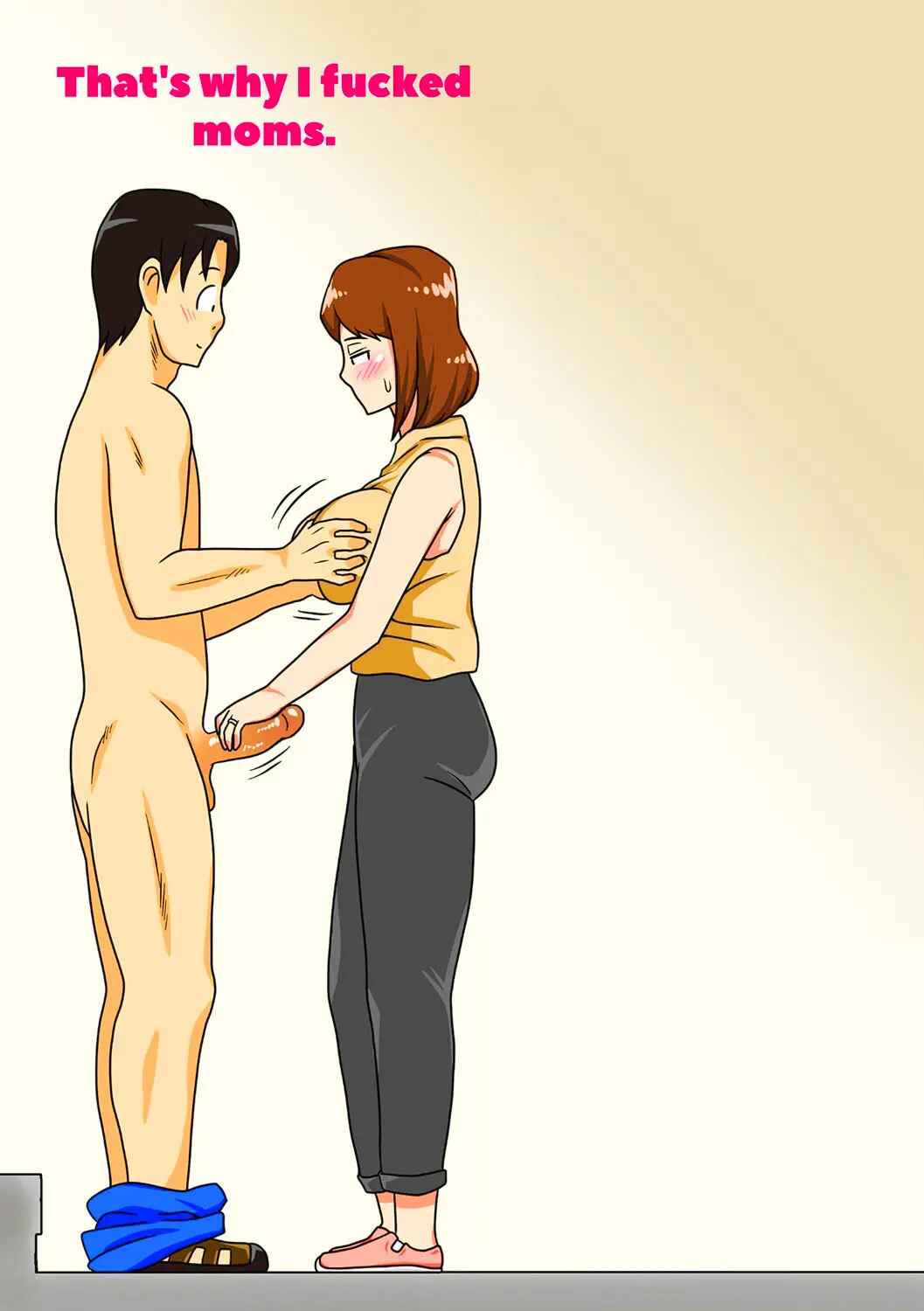 HentaiVN.net - Ảnh 42 - For This Reason, While Naked, I Tried To Ask My Mom - oneshot