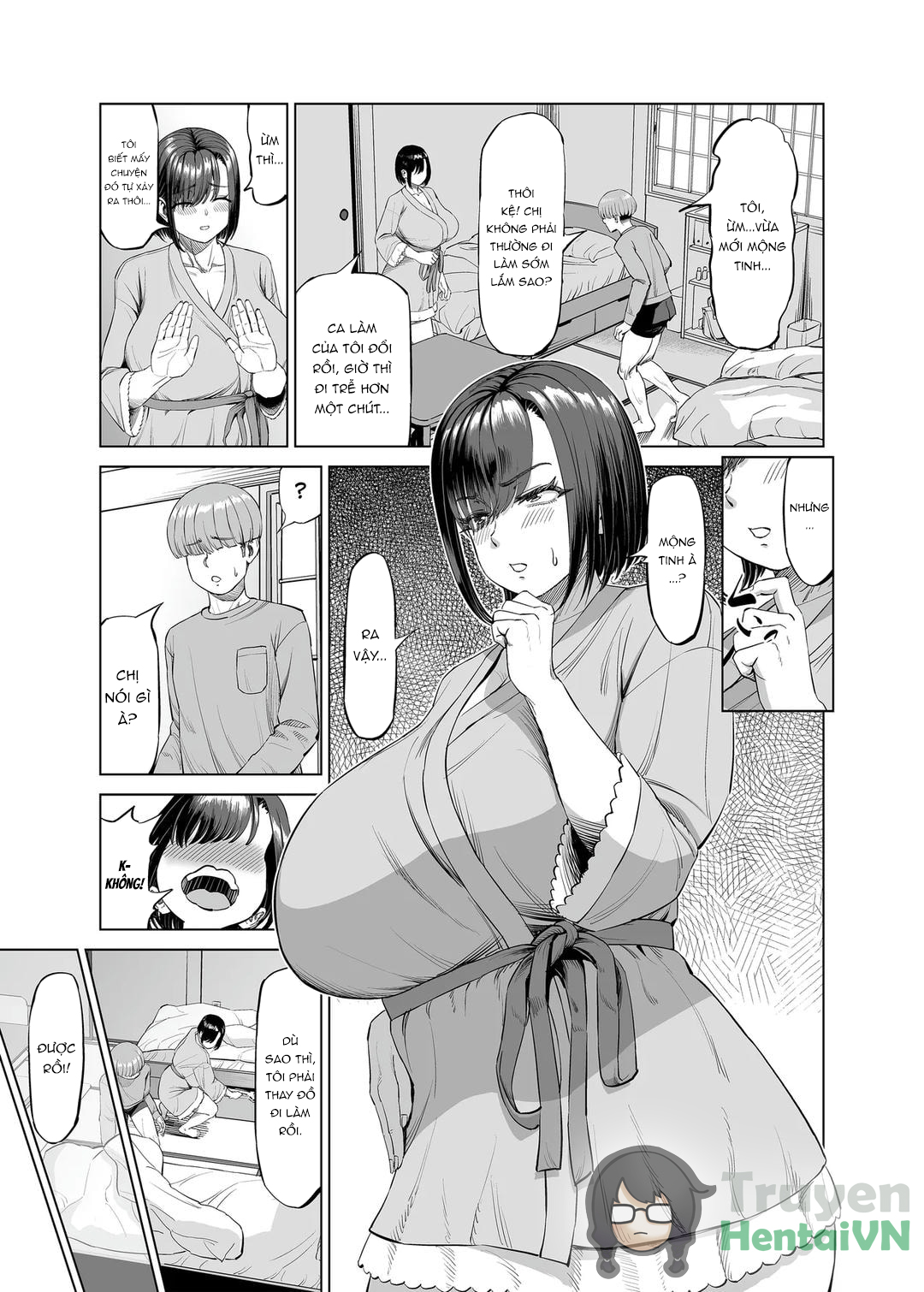 HentaiVN.net - Ảnh 10 - Yokkyuu Fuman na Share House no Juunin Otagai Seiyoku Tsuyoi node Souiu Kankei ni Nacchaimashou ka - Oneshot