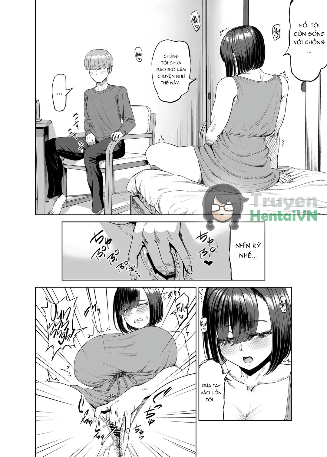 HentaiVN.net - Ảnh 17 - Yokkyuu Fuman na Share House no Juunin Otagai Seiyoku Tsuyoi node Souiu Kankei ni Nacchaimashou ka - Oneshot