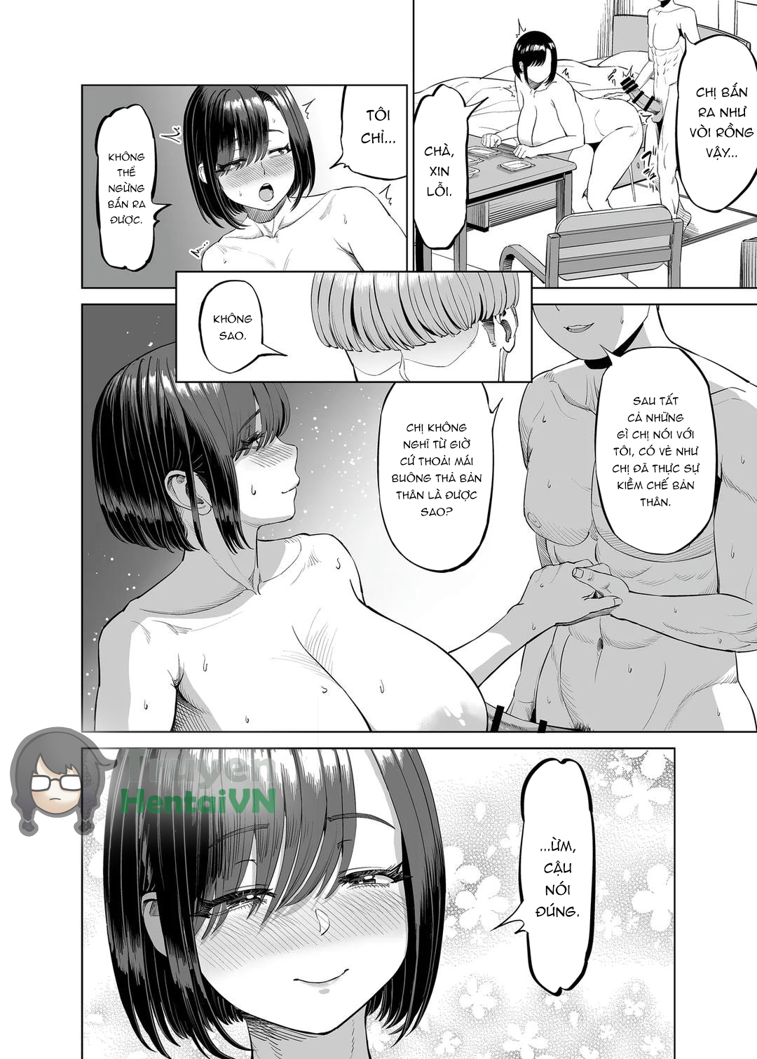 HentaiVN.net - Ảnh 33 - Yokkyuu Fuman na Share House no Juunin Otagai Seiyoku Tsuyoi node Souiu Kankei ni Nacchaimashou ka - Oneshot