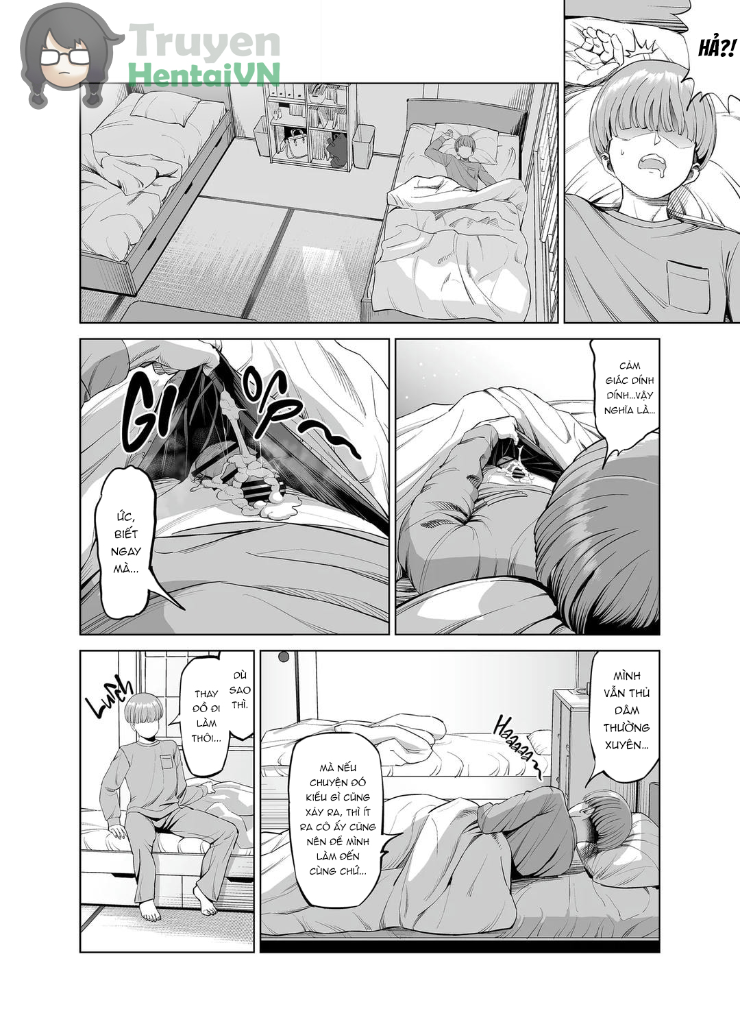 HentaiVN.net - Ảnh 7 - Yokkyuu Fuman na Share House no Juunin Otagai Seiyoku Tsuyoi node Souiu Kankei ni Nacchaimashou ka - Oneshot