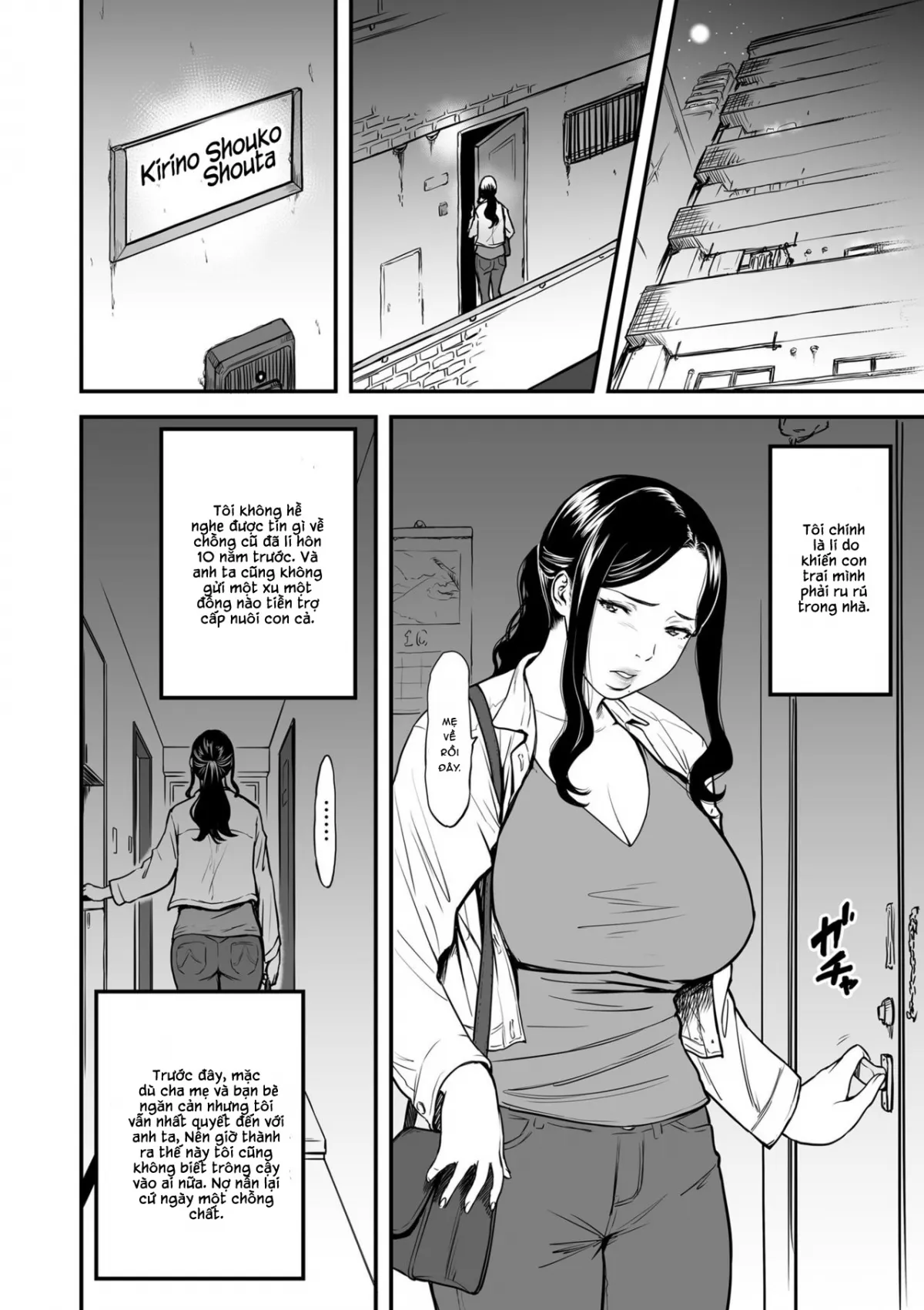 HentaiVN.net - Ảnh 4 - Mẹ tôi là diễn viên JAV [Boku no Kaa-san wa AV Joyuu; My Mom is a Porn Actress] - Chap 1