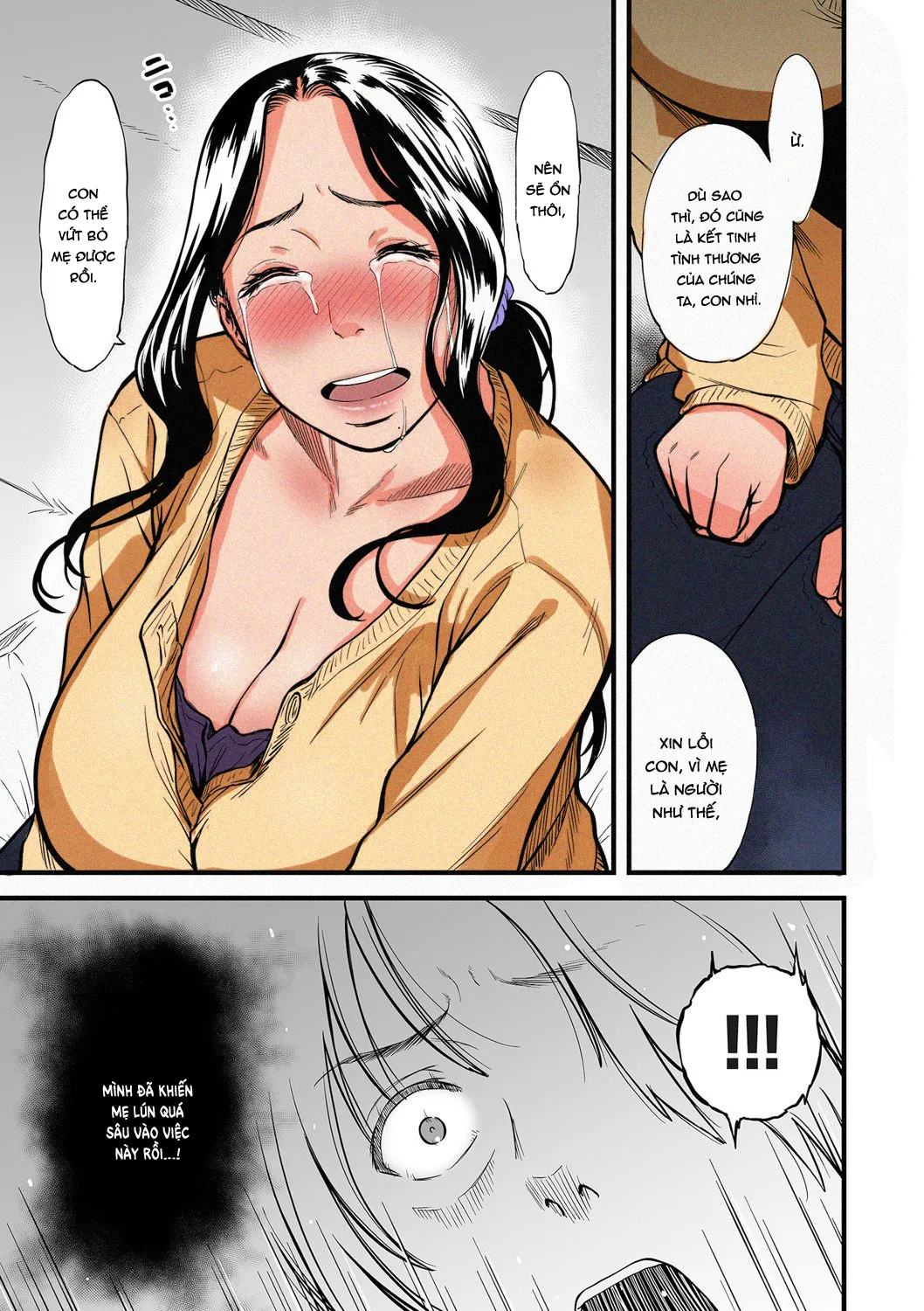 HentaiVN.net - Ảnh 3 - Mẹ tôi là diễn viên JAV [Boku no Kaa-san wa AV Joyuu; My Mom is a Porn Actress] - Chap 6: Color