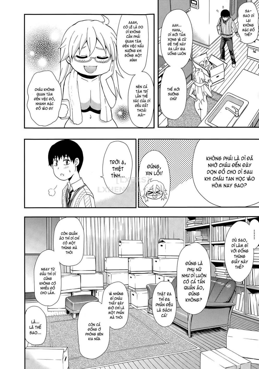 HentaiVN.net - Ảnh 6 - Osaekirenai Kono Kimochi [Omimai Sityauzo?] - Chap 1