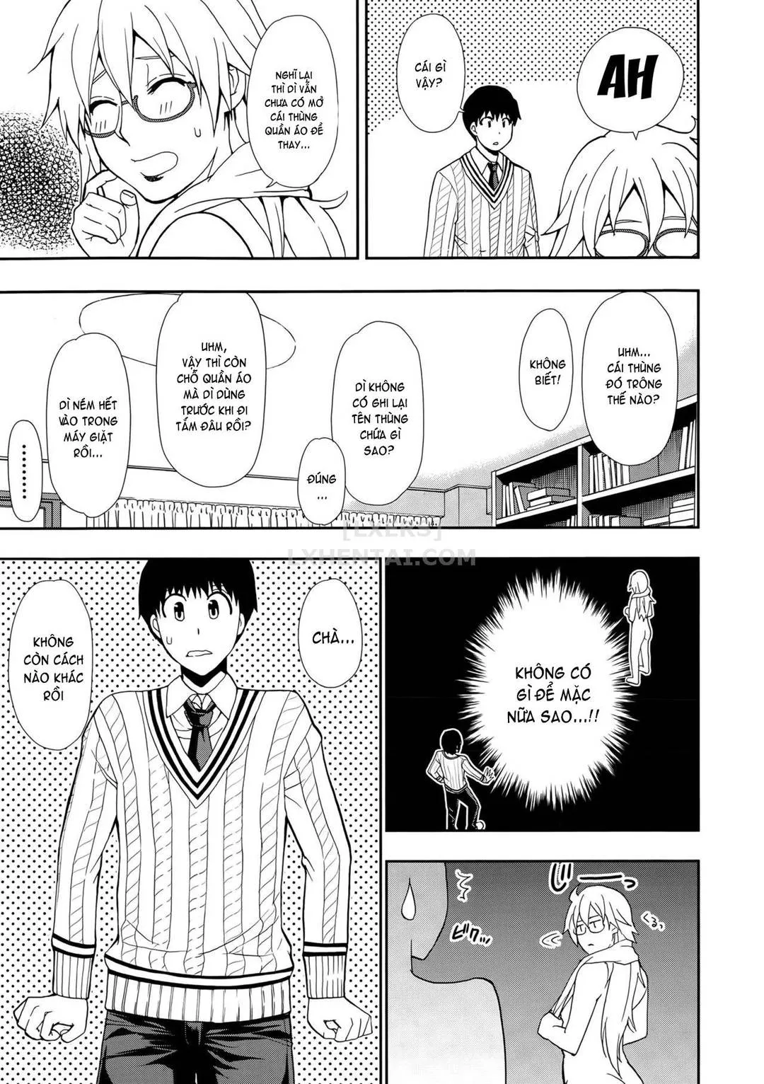 HentaiVN.net - Ảnh 7 - Osaekirenai Kono Kimochi [Omimai Sityauzo?] - Chap 1