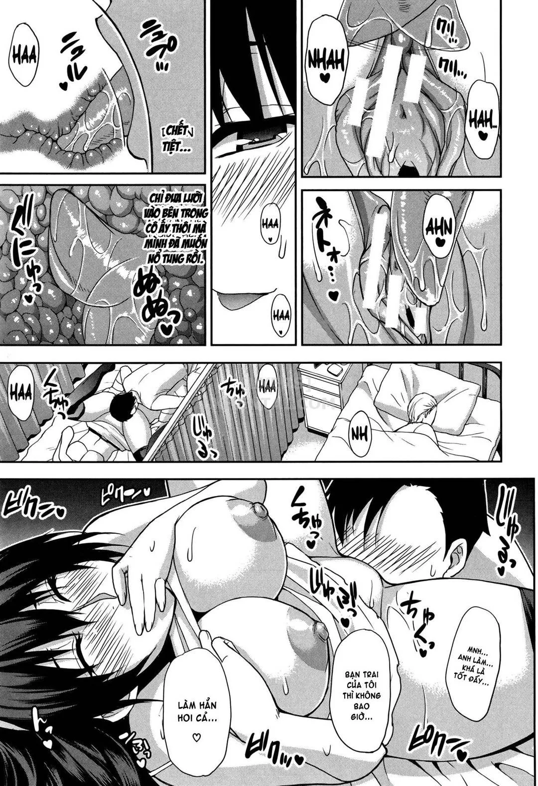 HentaiVN.net - Ảnh 20 - Osaekirenai Kono Kimochi [Omimai Sityauzo?] - Chap 2