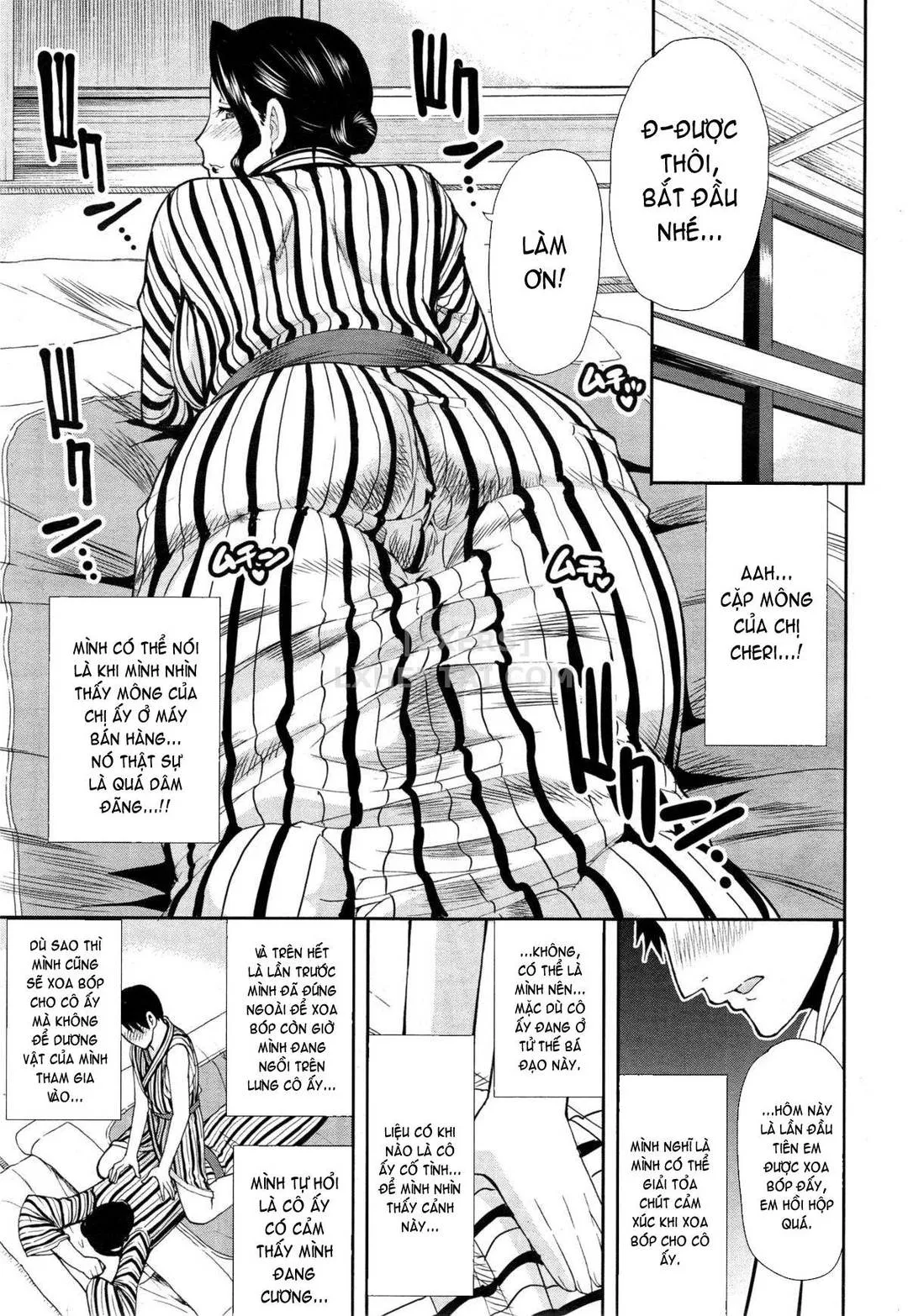 HentaiVN.net - Ảnh 9 - Osaekirenai Kono Kimochi [Omimai Sityauzo?] - Chap 3