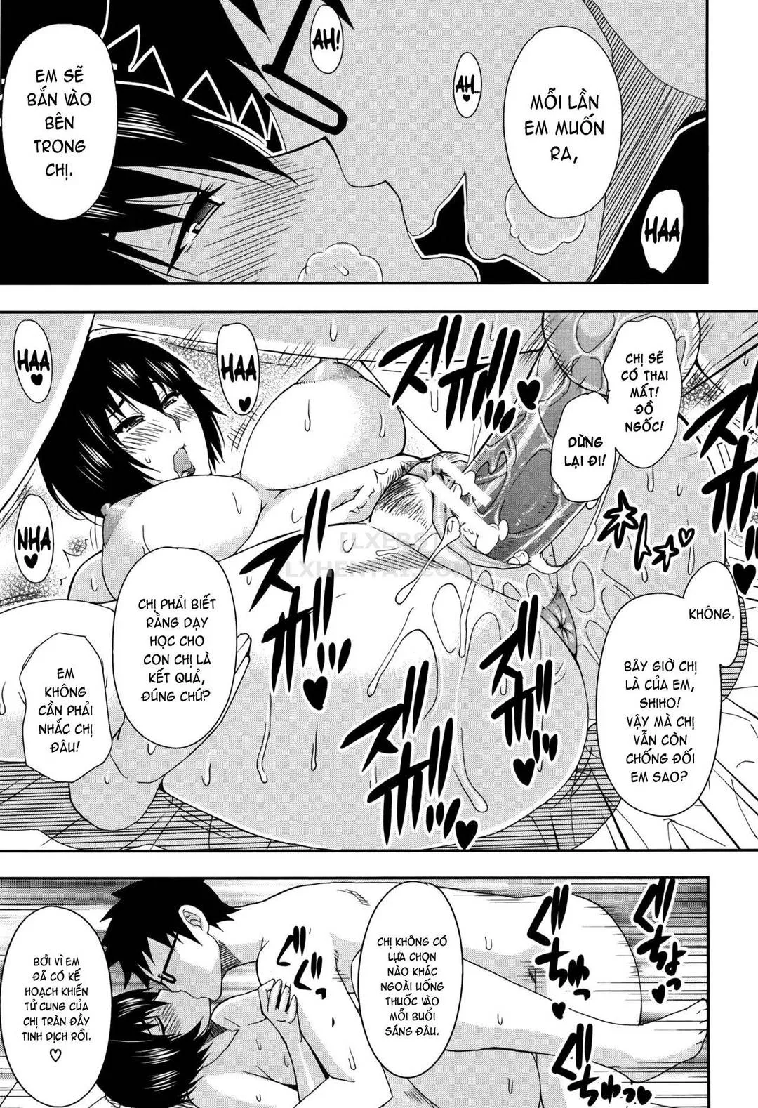 HentaiVN.net - Ảnh 12 - Osaekirenai Kono Kimochi [Omimai Sityauzo?] - Chap 4