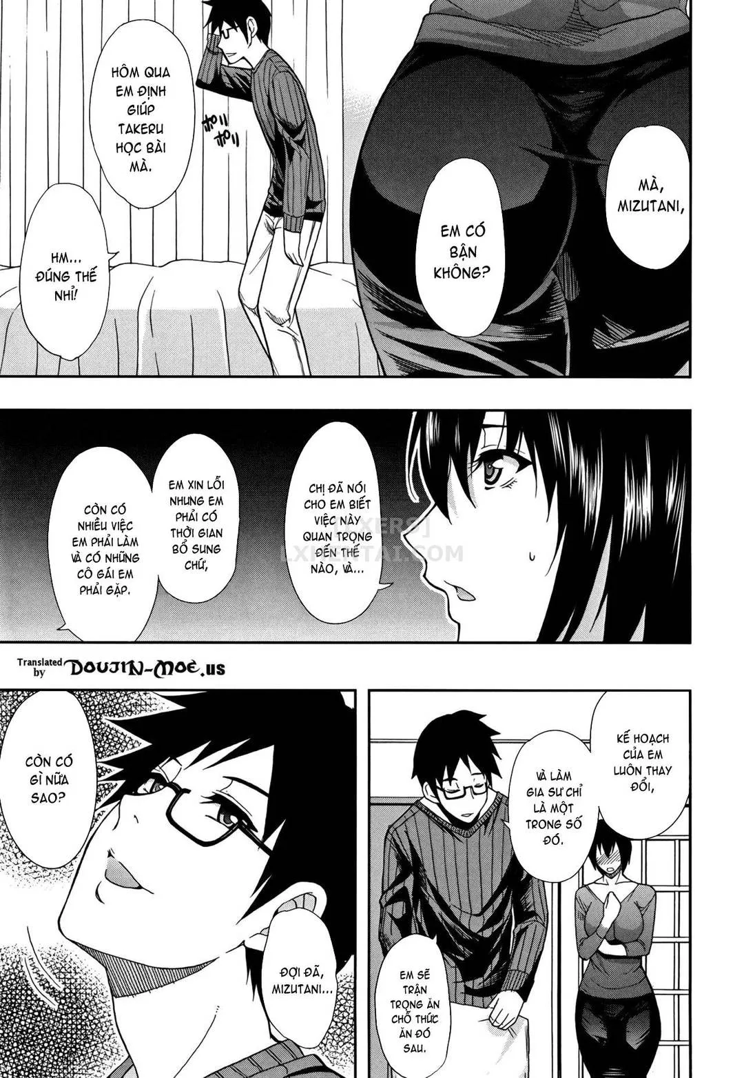 HentaiVN.net - Ảnh 4 - Osaekirenai Kono Kimochi [Omimai Sityauzo?] - Chap 4