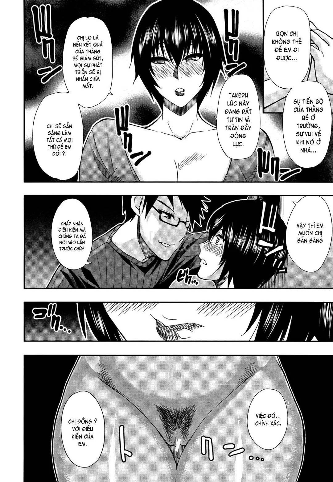 HentaiVN.net - Ảnh 5 - Osaekirenai Kono Kimochi [Omimai Sityauzo?] - Chap 4