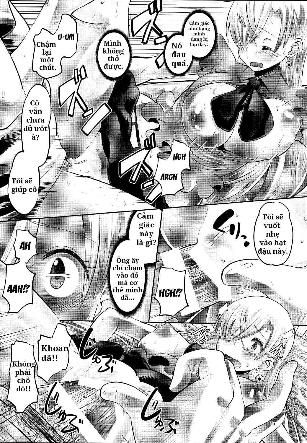 HentaiVN.net - Ảnh 13 - Elizabeth The Deceived Princess (Nanatsu no Taizai) [Damasare Oujo Elizabeth] - Oneshot