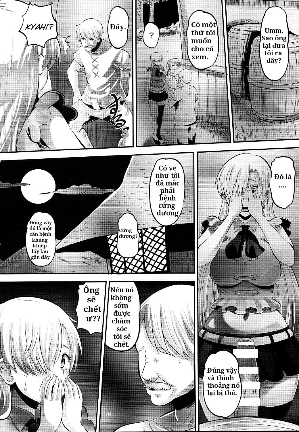 HentaiVN.net - Ảnh 3 - Elizabeth The Deceived Princess (Nanatsu no Taizai) [Damasare Oujo Elizabeth] - Oneshot