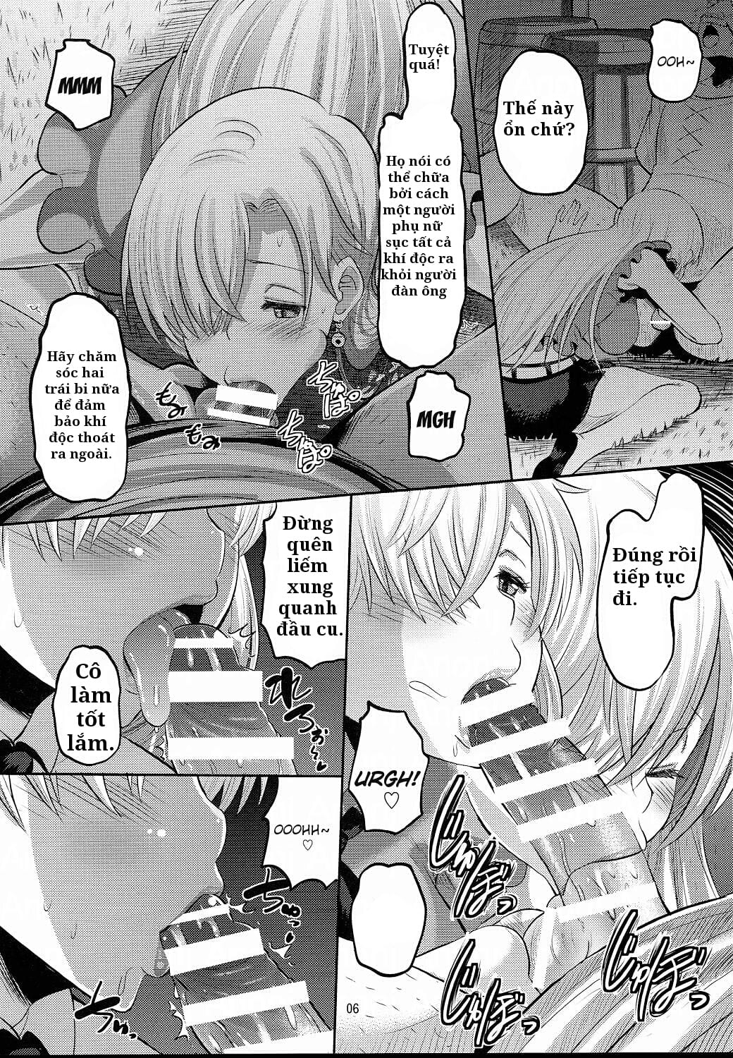 HentaiVN.net - Ảnh 5 - Elizabeth The Deceived Princess (Nanatsu no Taizai) [Damasare Oujo Elizabeth] - Oneshot