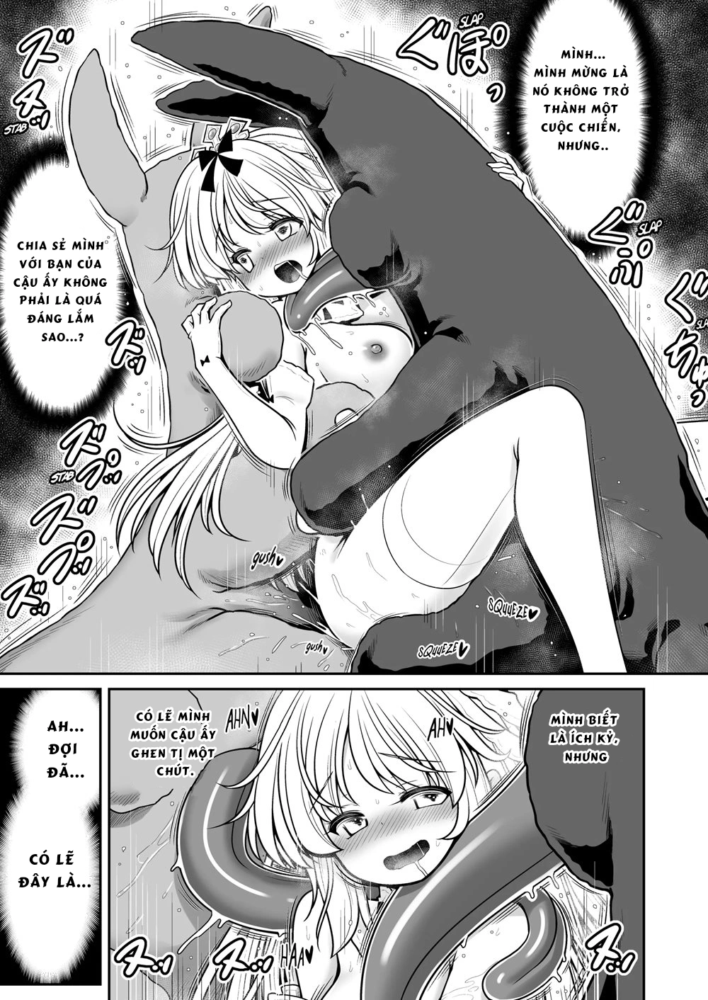 HentaiVN.net - Ảnh 26 - Công chúa ốm yếu làm tình với sâu - Oneshot