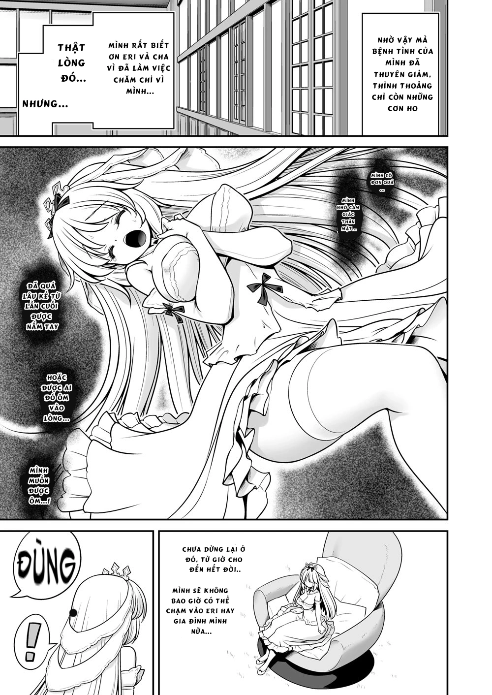 HentaiVN.net - Ảnh 6 - Công chúa ốm yếu làm tình với sâu - Oneshot
