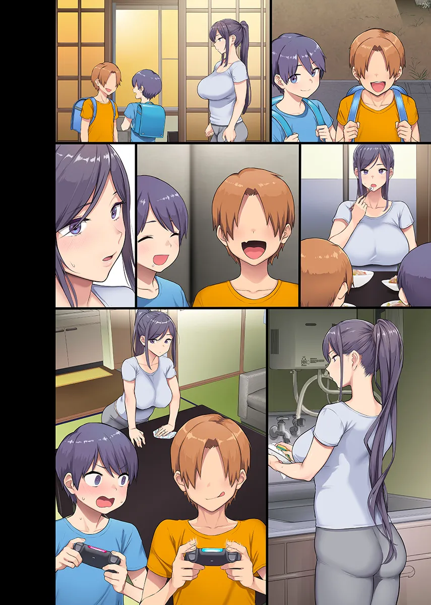 HentaiVN.net - Ảnh 29 - Kyonyuu Miboujin to Musuko no Waruui Otomodachi Honpen Rensai [Giant Boobs Widow and Her Son's Very. Very Bad Friend] - Artist