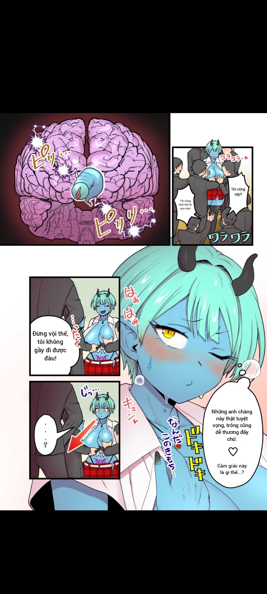 HentaiVN.net - Ảnh 13 - Succubus da xanh và côn trùng ký sinh - Oneshot