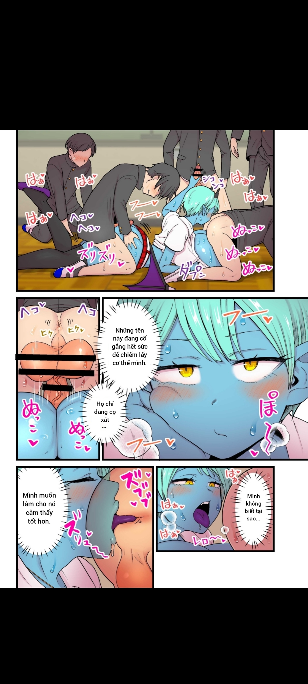HentaiVN.net - Ảnh 18 - Succubus da xanh và côn trùng ký sinh - Oneshot