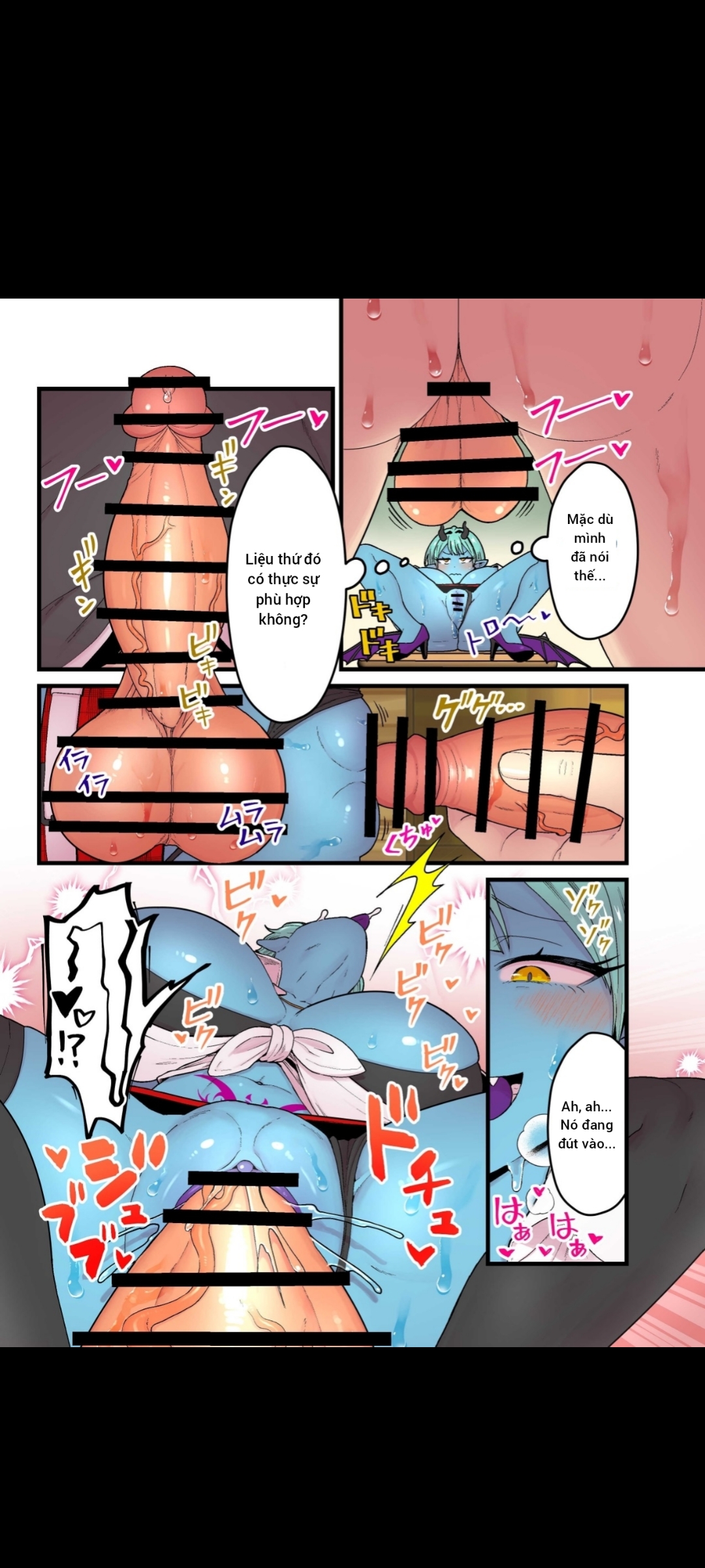 HentaiVN.net - Ảnh 22 - Succubus da xanh và côn trùng ký sinh - Oneshot