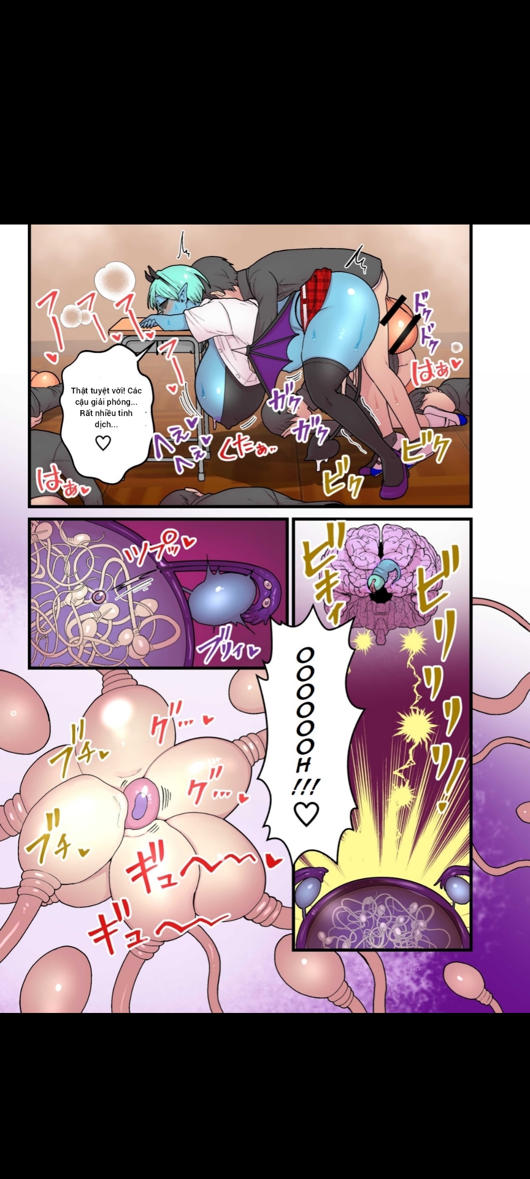 HentaiVN.net - Ảnh 30 - Succubus da xanh và côn trùng ký sinh - Oneshot