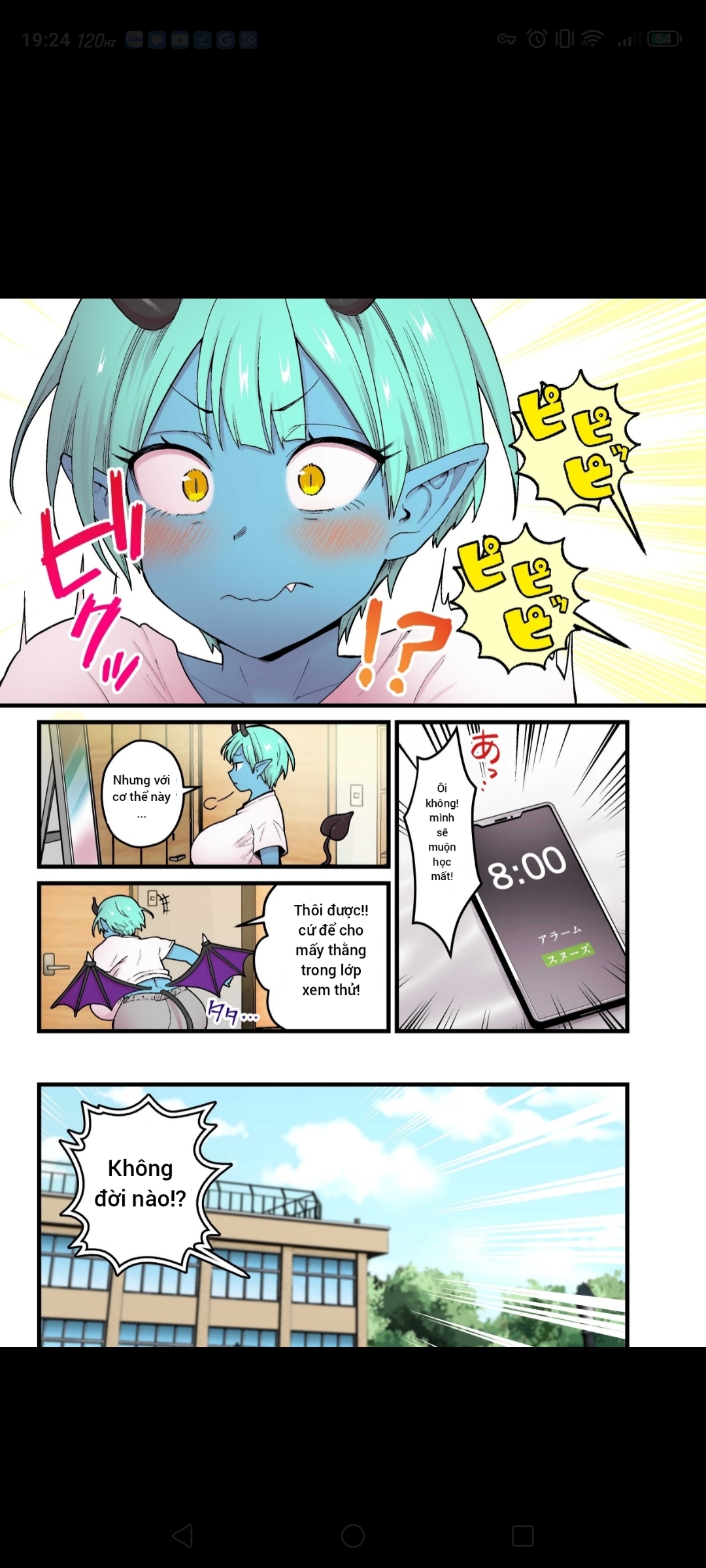 HentaiVN.net - Ảnh 6 - Succubus da xanh và côn trùng ký sinh - Oneshot