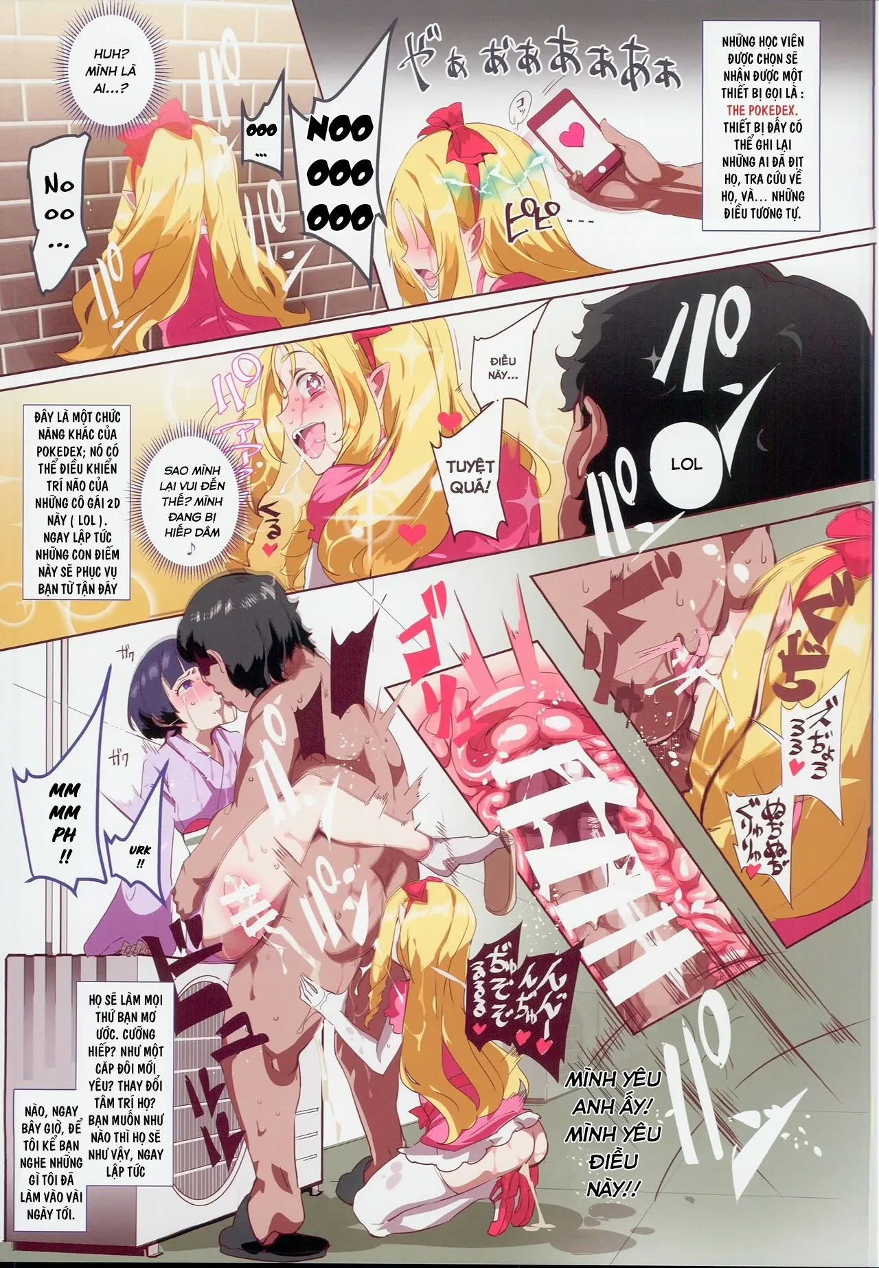 HentaiVN.net - Ảnh 4 - Tôi Sẽ Địt Hết Waifu Của Các Bạn [Oidemase!! 2-jigen Fuuzoku Gakuen Dai 2 Kukaku; おいでませ!!2次元風俗学園 第2区画] - Oneshot (Full màu)