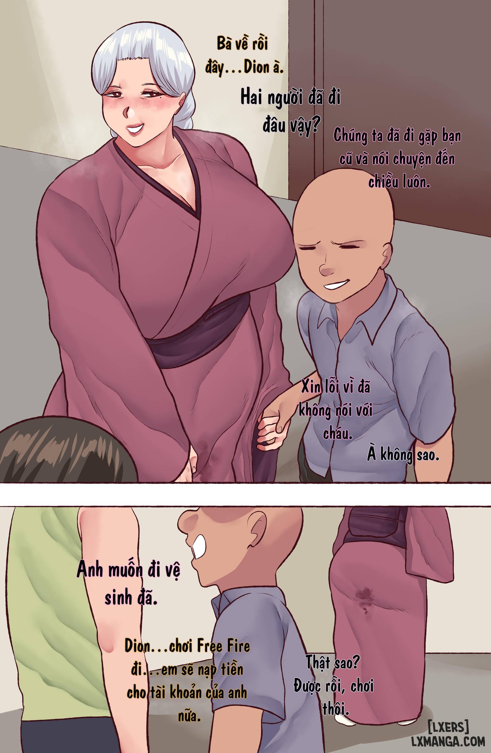 HentaiVN.net - Ảnh 4 - Đừng Cướp Bà Của Tôi (Phần 2) - Oneshot