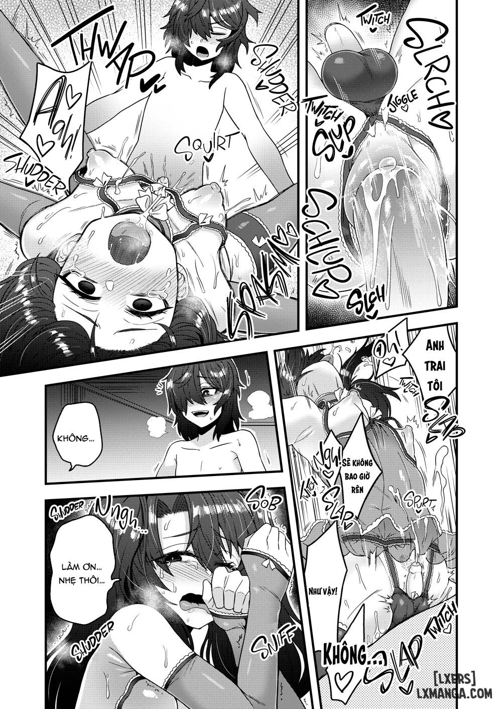 HentaiVN.net - Ảnh 25 - Application Transformation: There's Just No Way a Hypnosis App Can Turn Me Into a Woman! - Oneshot
