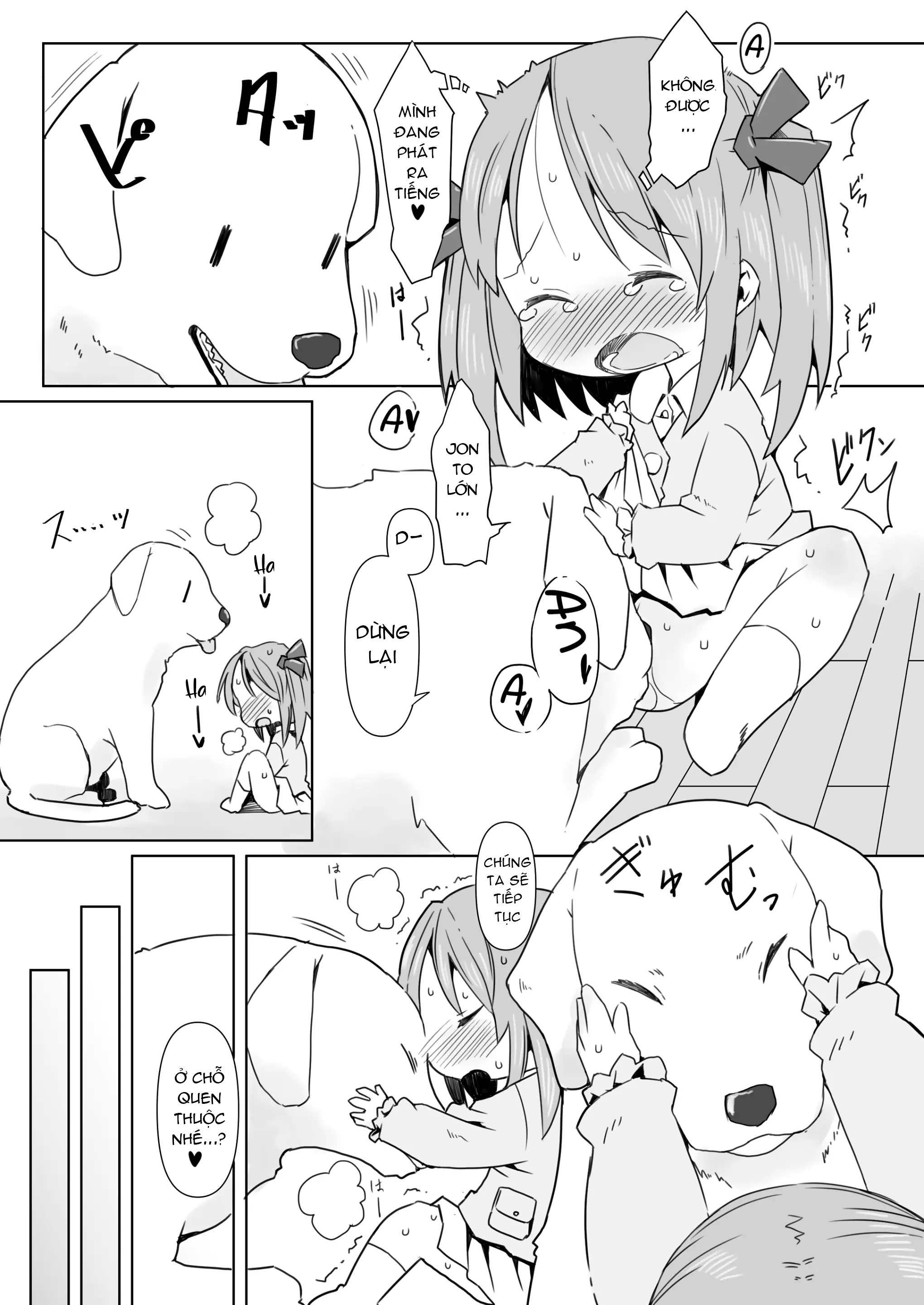 HentaiVN.net - Ảnh 4 - Enji ga Inu to Ecchi Suru Hon - Oneshot