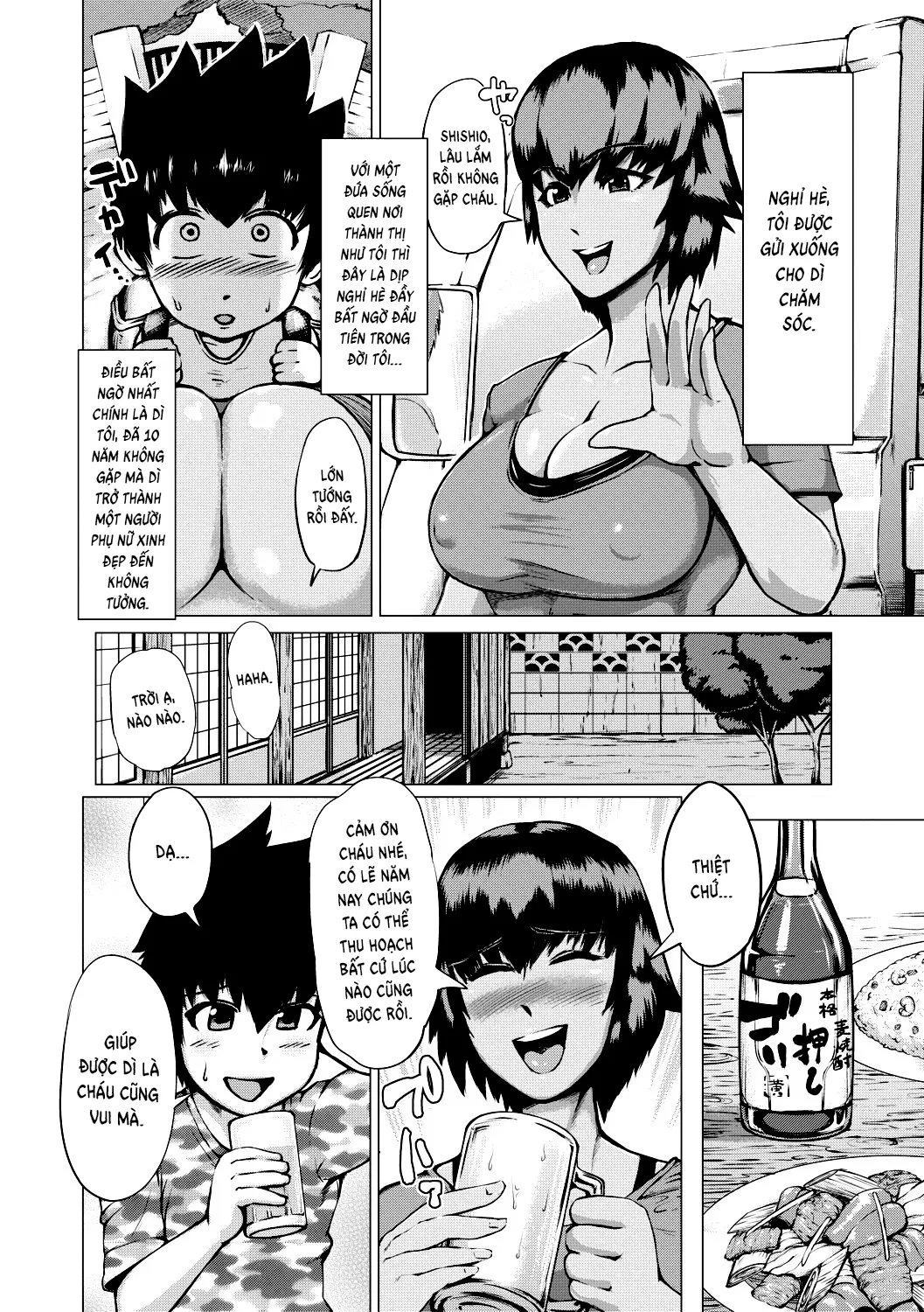 HentaiVN.net - Ảnh 4 - Nikuheki Shibori [The Meat Wall Squeeze - With Thick MILF Bodies; HIDA-SHIBORI -Monmon Muchi Oba Body-] - Chap 1