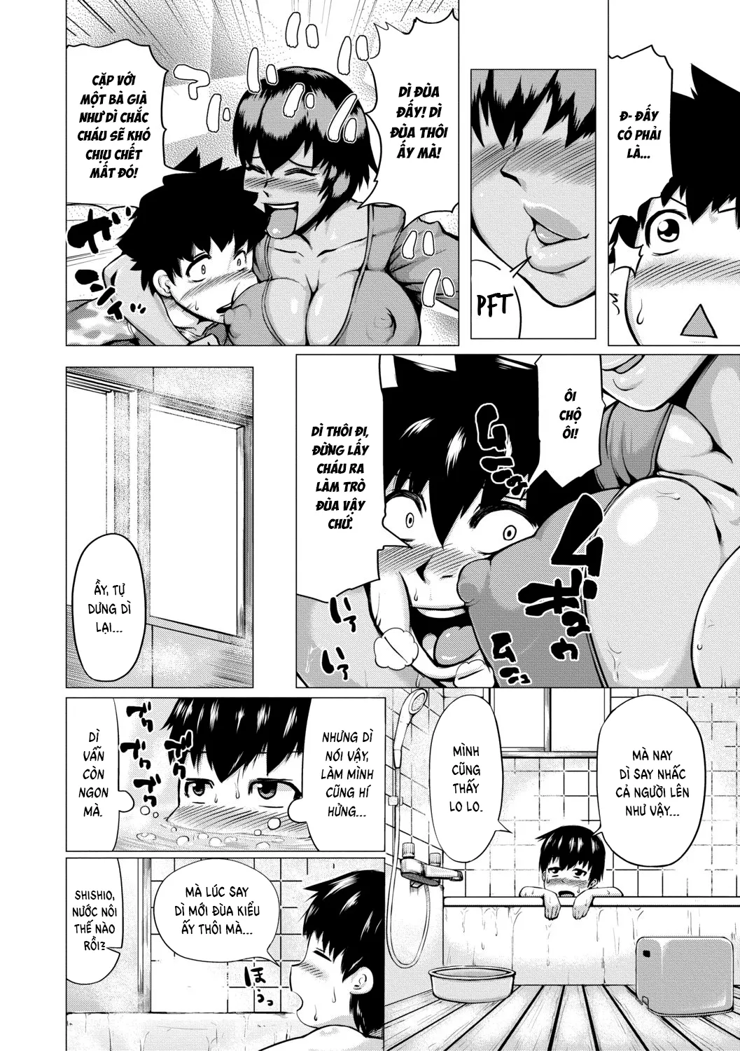 HentaiVN.net - Ảnh 6 - Nikuheki Shibori [The Meat Wall Squeeze - With Thick MILF Bodies; HIDA-SHIBORI -Monmon Muchi Oba Body-] - Chap 1