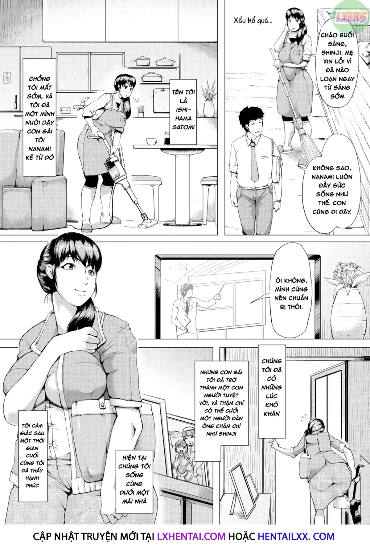 HentaiVN.net - Ảnh 7 - Nikuheki Shibori [The Meat Wall Squeeze - With Thick MILF Bodies; HIDA-SHIBORI -Monmon Muchi Oba Body-] - Chap 2