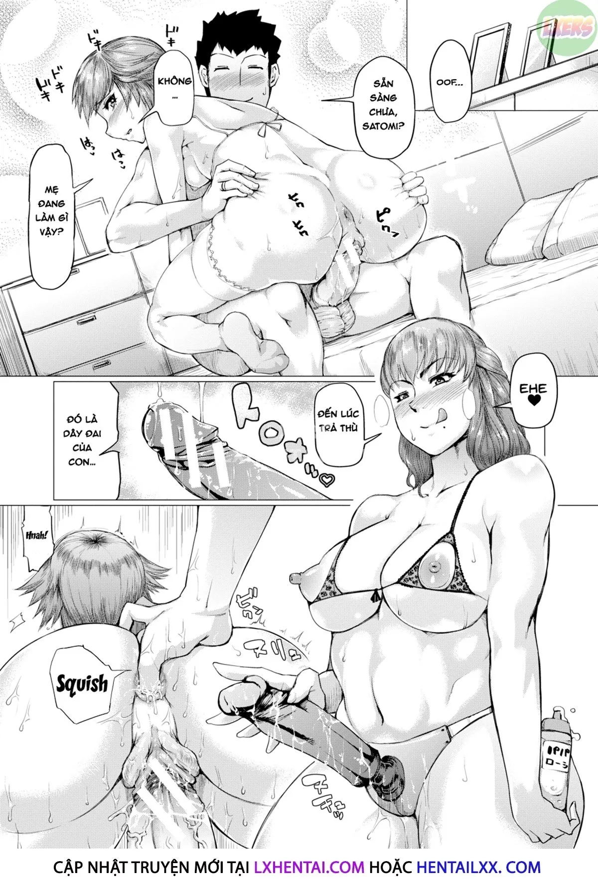 HentaiVN.net - Ảnh 21 - Nikuheki Shibori [The Meat Wall Squeeze - With Thick MILF Bodies; HIDA-SHIBORI -Monmon Muchi Oba Body-] - Chap 4