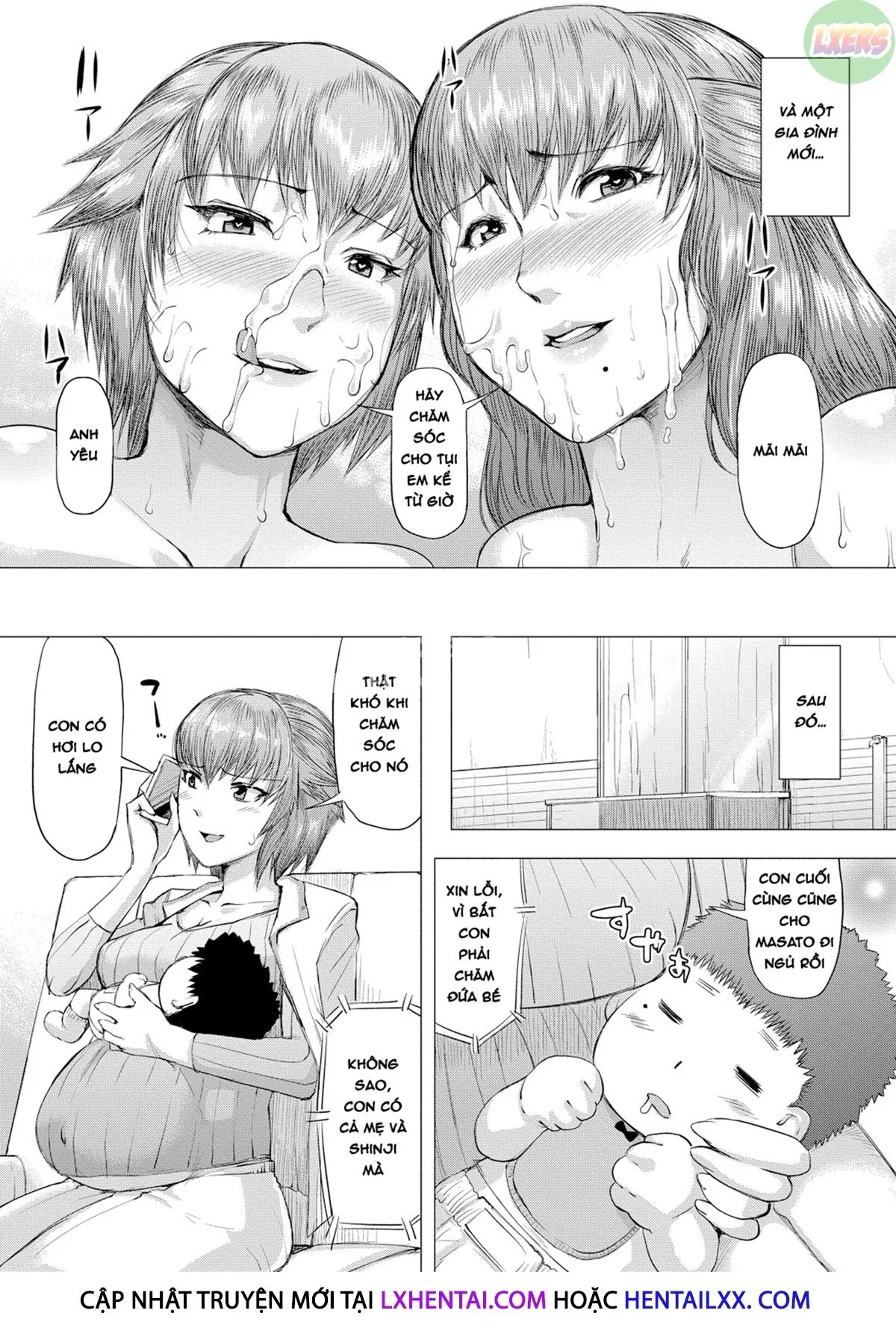 HentaiVN.net - Ảnh 31 - Nikuheki Shibori [The Meat Wall Squeeze - With Thick MILF Bodies; HIDA-SHIBORI -Monmon Muchi Oba Body-] - Chap 4