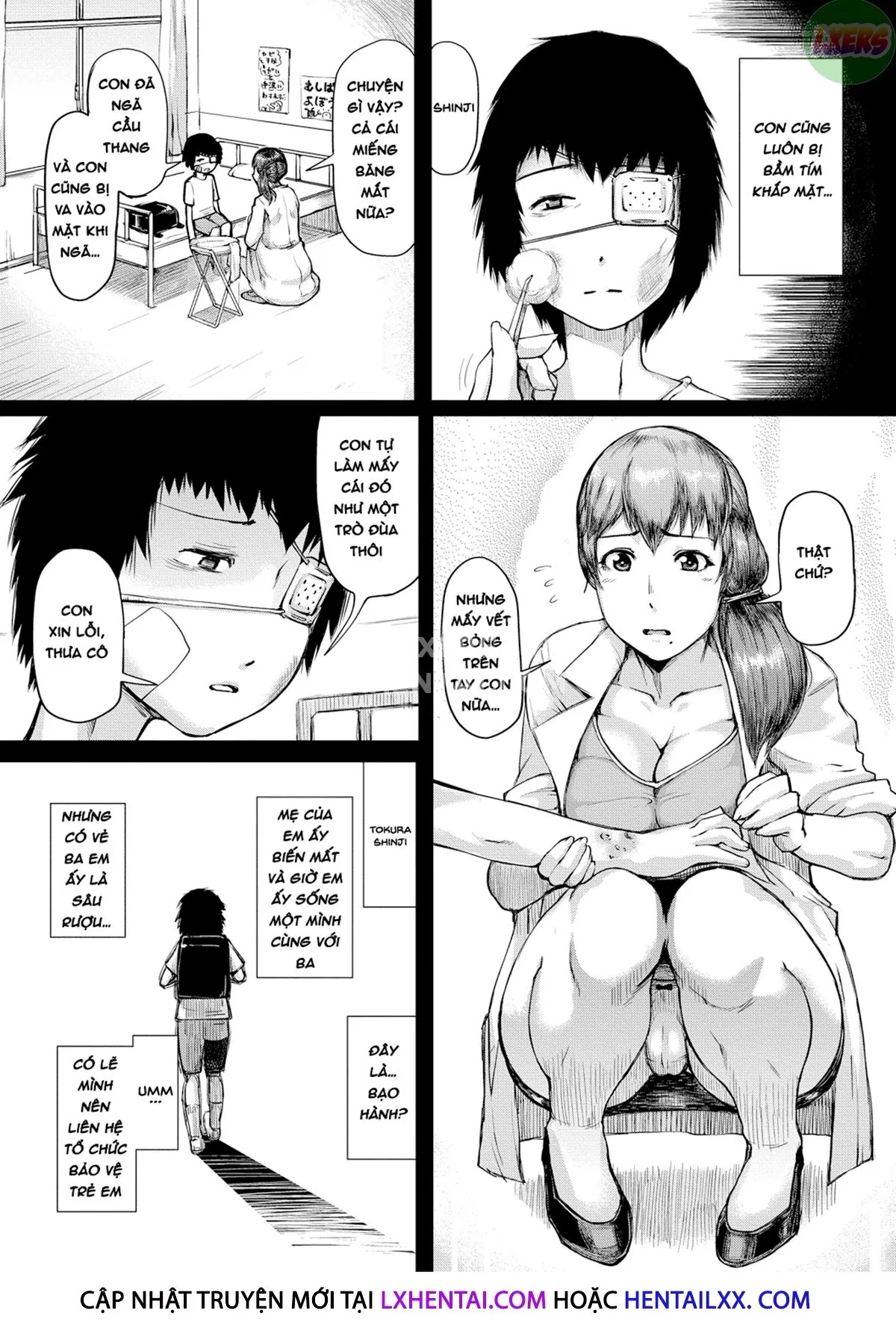 HentaiVN.net - Ảnh 6 - Nikuheki Shibori [The Meat Wall Squeeze - With Thick MILF Bodies; HIDA-SHIBORI -Monmon Muchi Oba Body-] - Chap 4