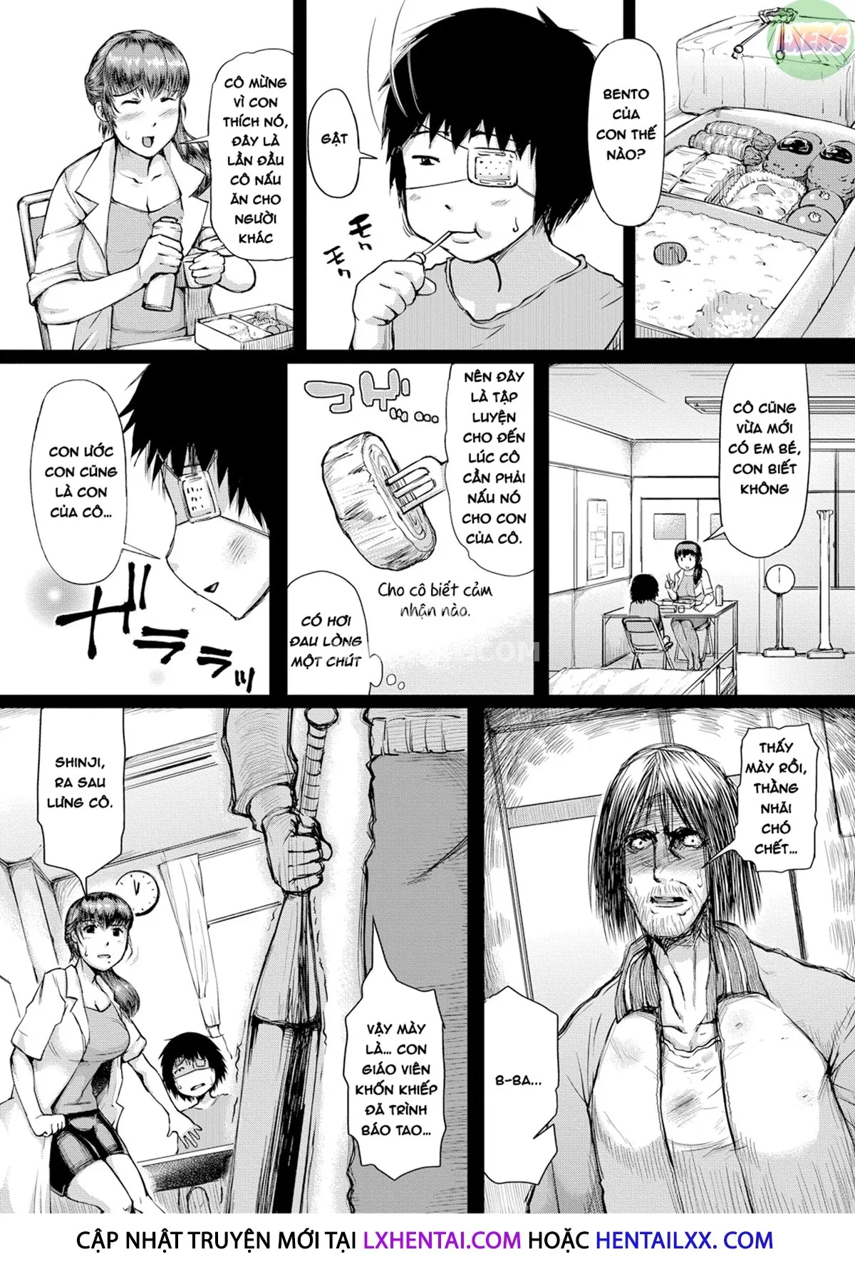 HentaiVN.net - Ảnh 7 - Nikuheki Shibori [The Meat Wall Squeeze - With Thick MILF Bodies; HIDA-SHIBORI -Monmon Muchi Oba Body-] - Chap 4