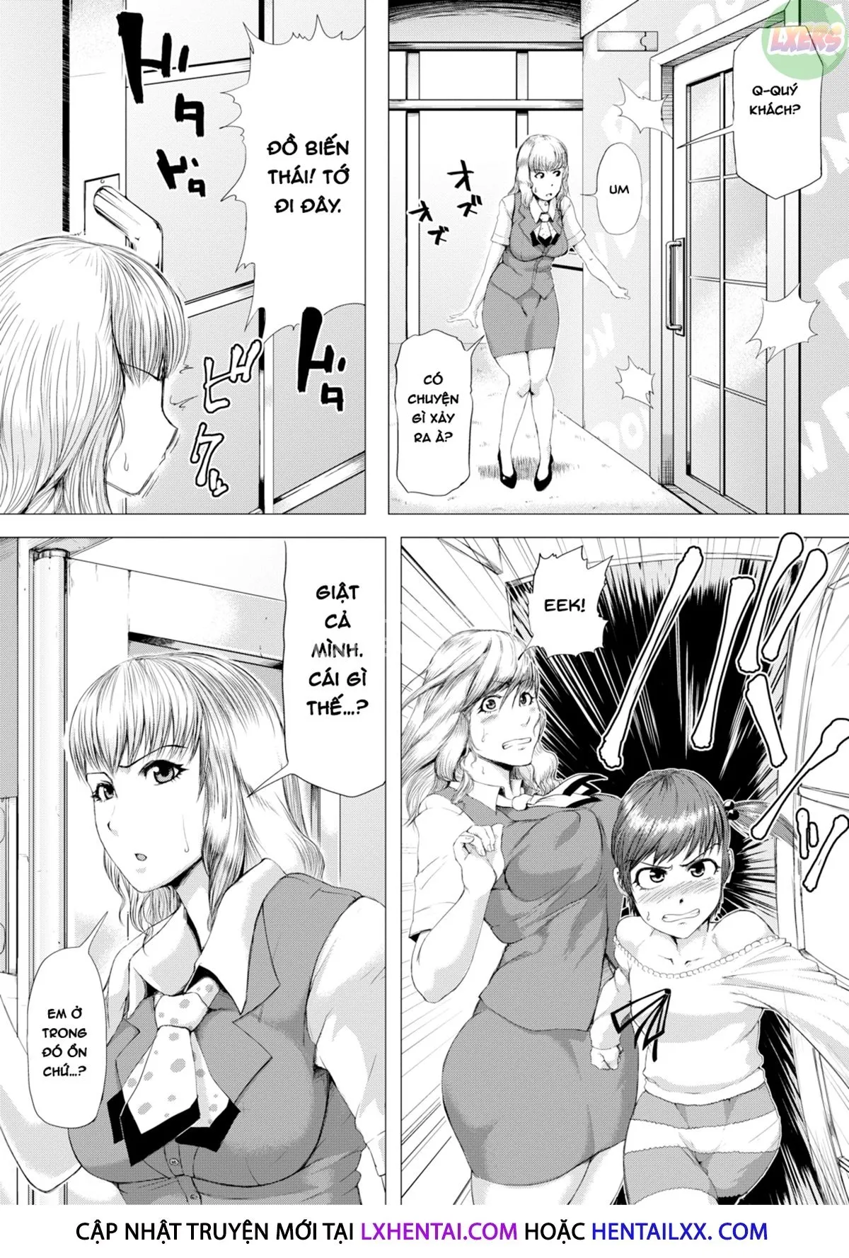 HentaiVN.net - Ảnh 7 - Nikuheki Shibori [The Meat Wall Squeeze - With Thick MILF Bodies; HIDA-SHIBORI -Monmon Muchi Oba Body-] - Chap 5