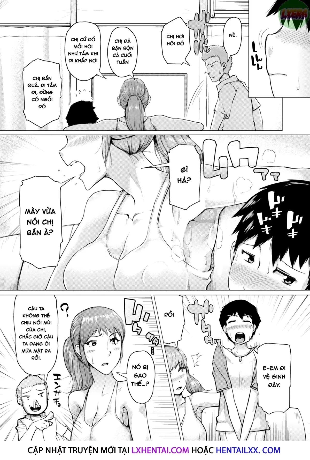 HentaiVN.net - Ảnh 7 - Nikuheki Shibori [The Meat Wall Squeeze - With Thick MILF Bodies; HIDA-SHIBORI -Monmon Muchi Oba Body-] - Chap 7 - END