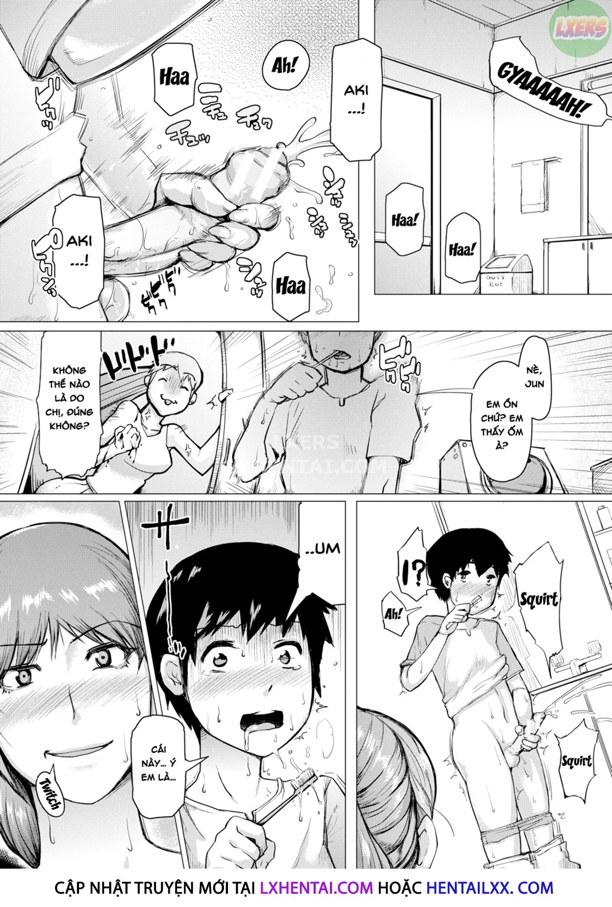 HentaiVN.net - Ảnh 8 - Nikuheki Shibori [The Meat Wall Squeeze - With Thick MILF Bodies; HIDA-SHIBORI -Monmon Muchi Oba Body-] - Chap 7 - END