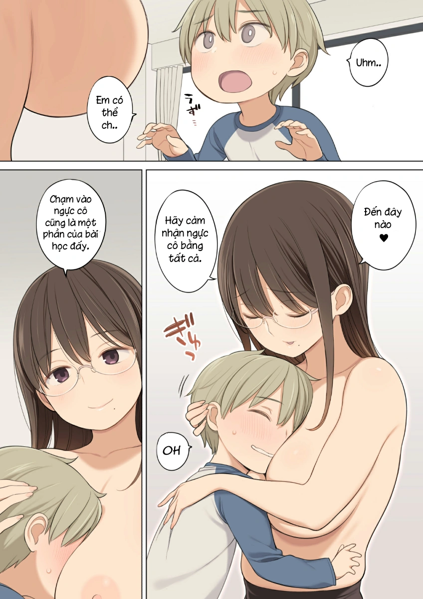 HentaiVN.net - Ảnh 5 - Cô giáo viên cho phép bạn chạm vào ngực - Oneshot