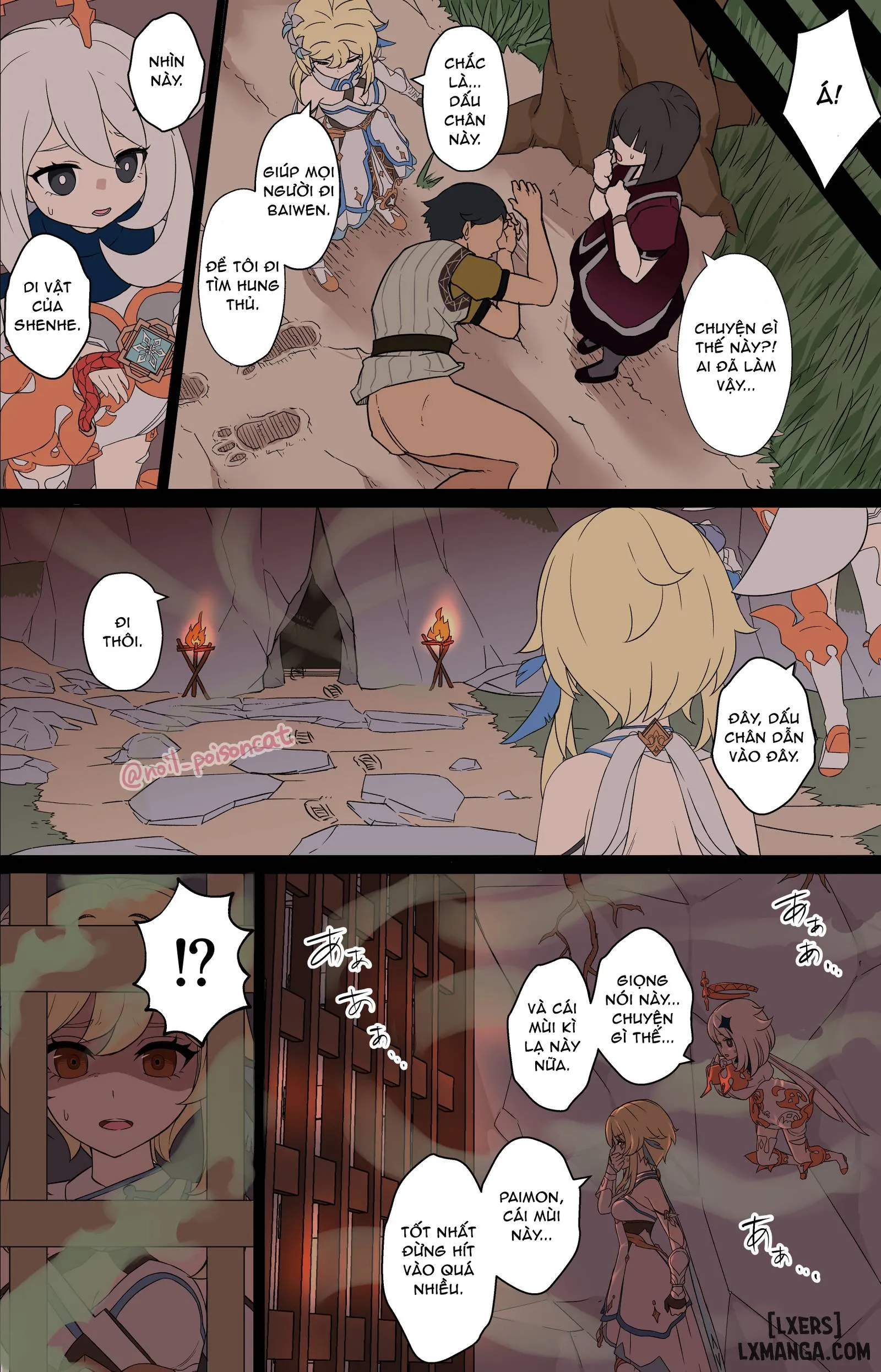 HentaiVN.net - Ảnh 9 - Đừng làm chuyện xấu khi Shenhe xỉn [Deisui Shita Shenhe ni Warui Koto o Suru Hanashi] - Oneshot