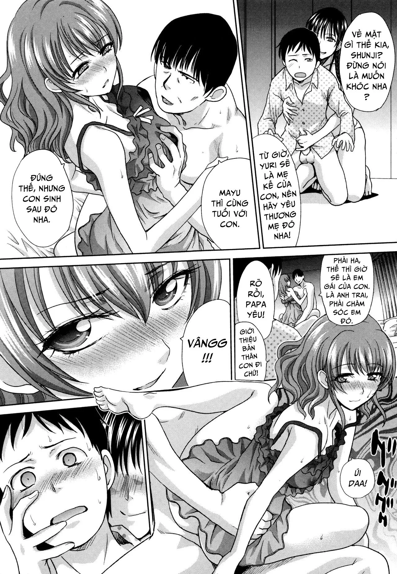 HentaiVN.net - Ảnh 5 - Haha Futari - Two Mothers [Haha Futari – Two Mothers] - Chap 1