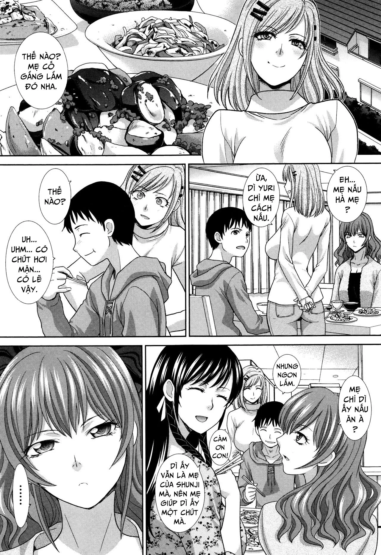 HentaiVN.net - Ảnh 9 - Haha Futari - Two Mothers [Haha Futari – Two Mothers] - Chap 3