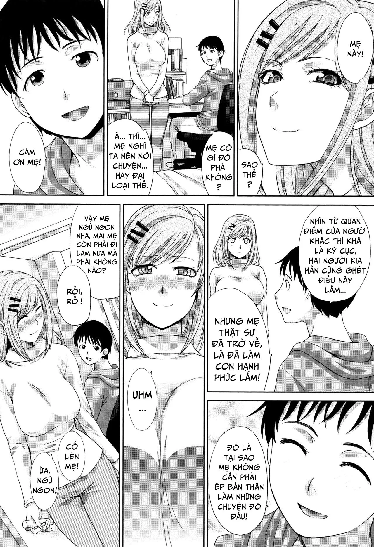 HentaiVN.net - Ảnh 10 - Haha Futari - Two Mothers [Haha Futari – Two Mothers] - Chap 3
