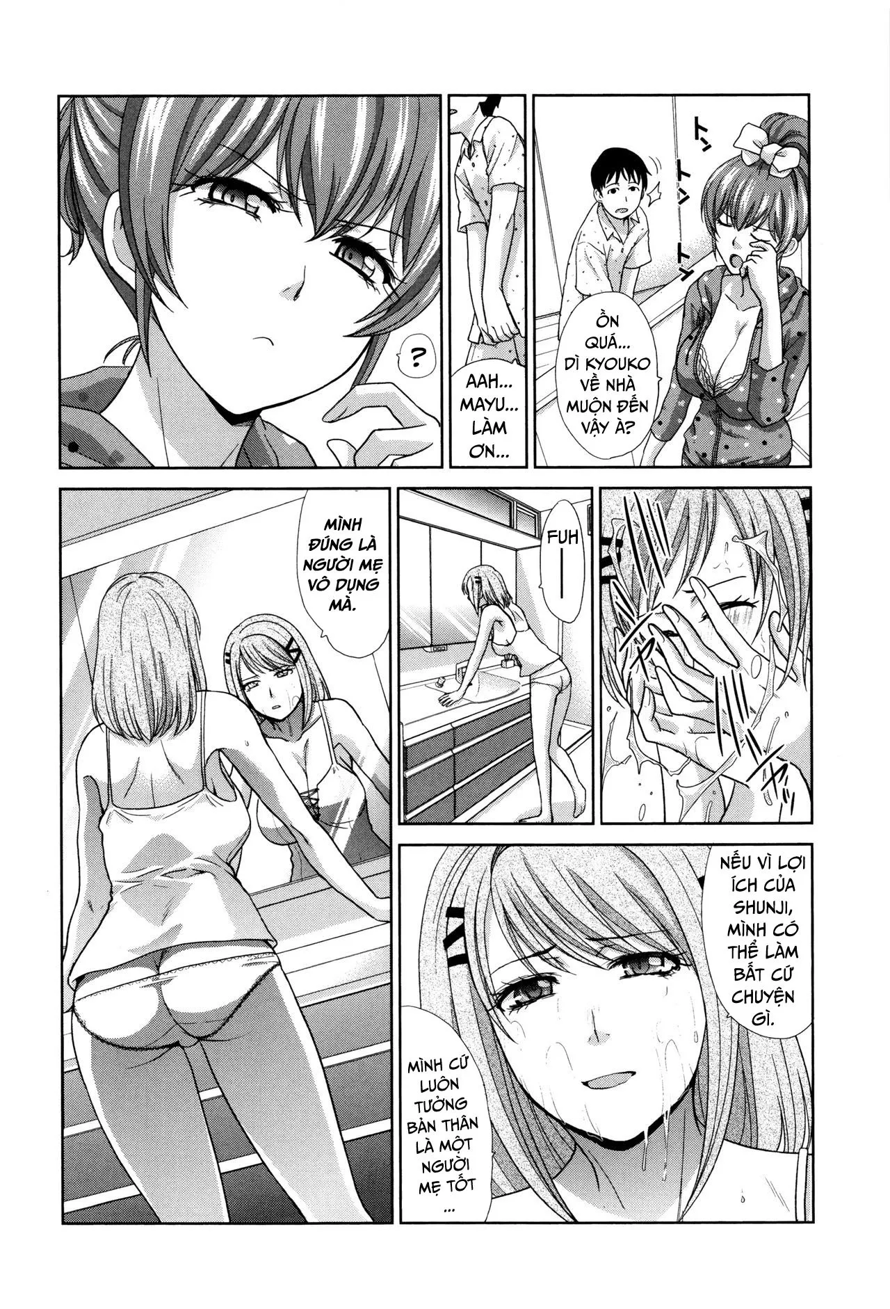 HentaiVN.net - Ảnh 8 - Haha Futari - Two Mothers [Haha Futari – Two Mothers] - Chap 4