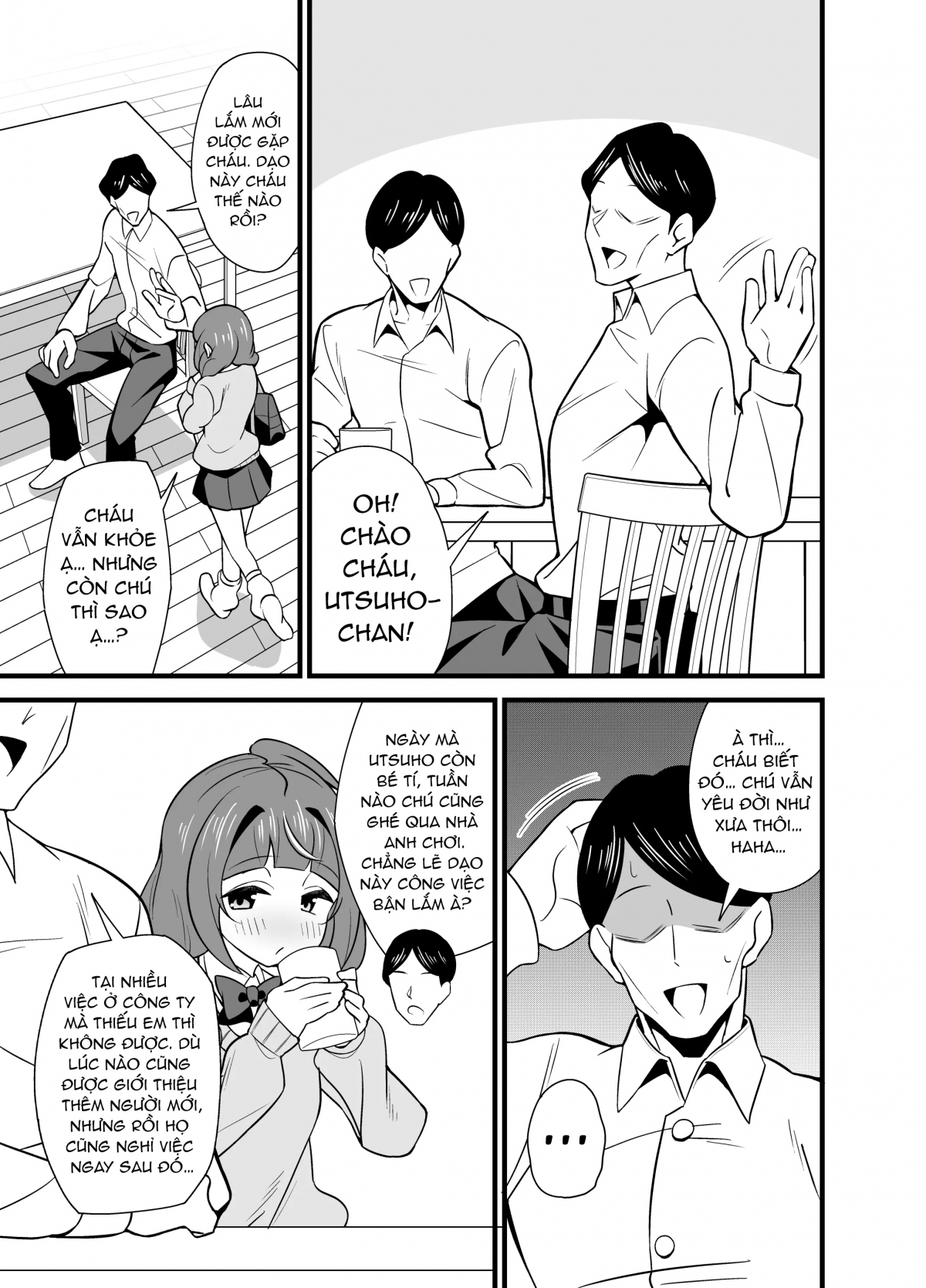 HentaiVN.net - Ảnh 5 - Oji Saimin Donkan na Ojisan wa Mori no Tsuita Mei-kko Senyou Niku Dirudo - Chap 2