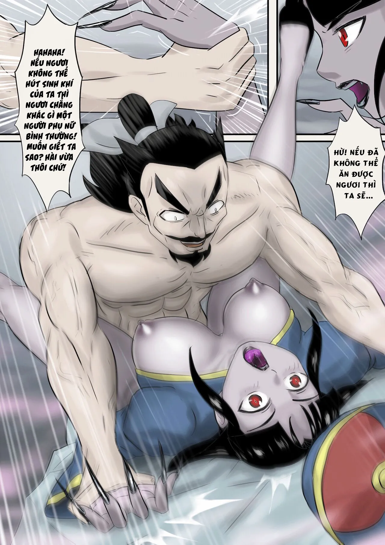 HentaiVN.net - Ảnh 13 - Ma nữ thức tỉnh - Chap 4 - Ai ăn ai