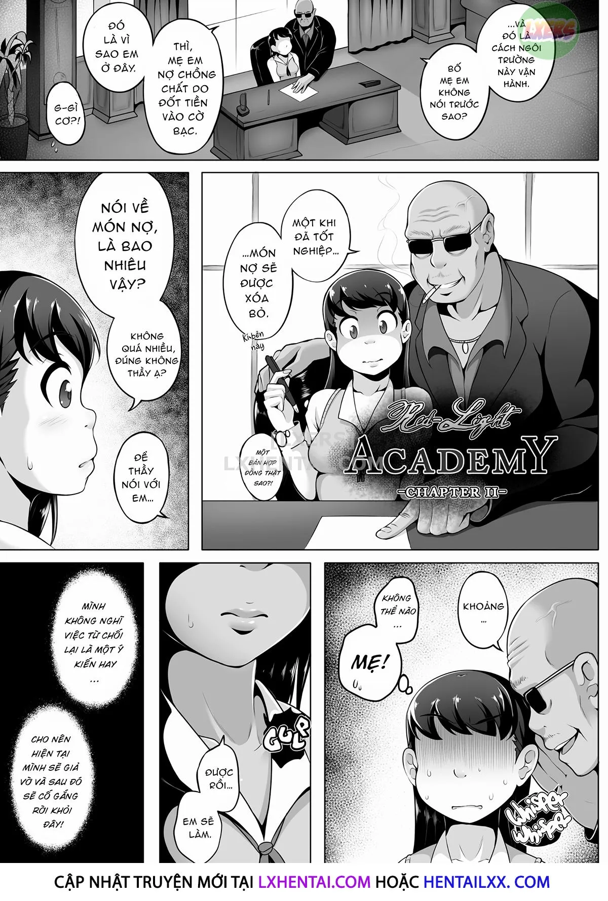 HentaiVN.net - Ảnh 5 - Những giao dịch mờ ám - Chap 6 - Red Light Academy Part 2