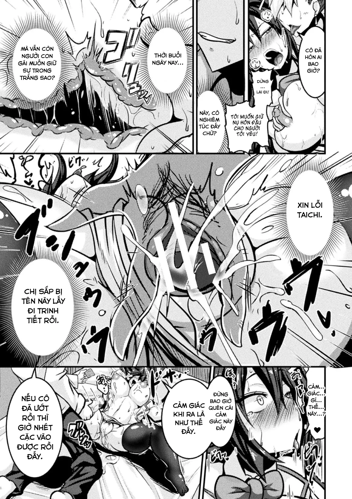 HentaiVN.net - Ảnh 12 - Huấn luyện chủ tịch hội học sinh thành một con đĩ [bitch no susume] - Chap 1